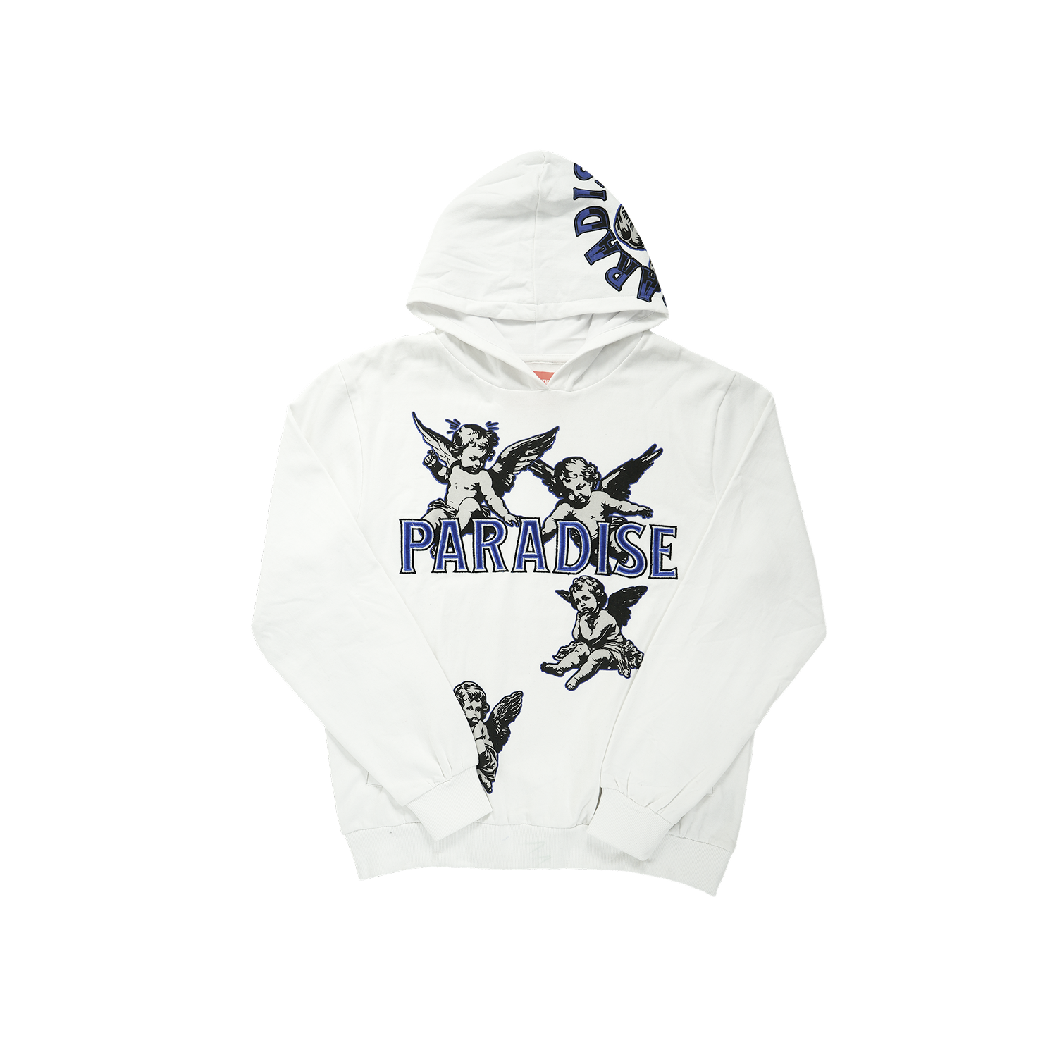Men's TWO MILL TWENTY Paradise Angel Hoodie White