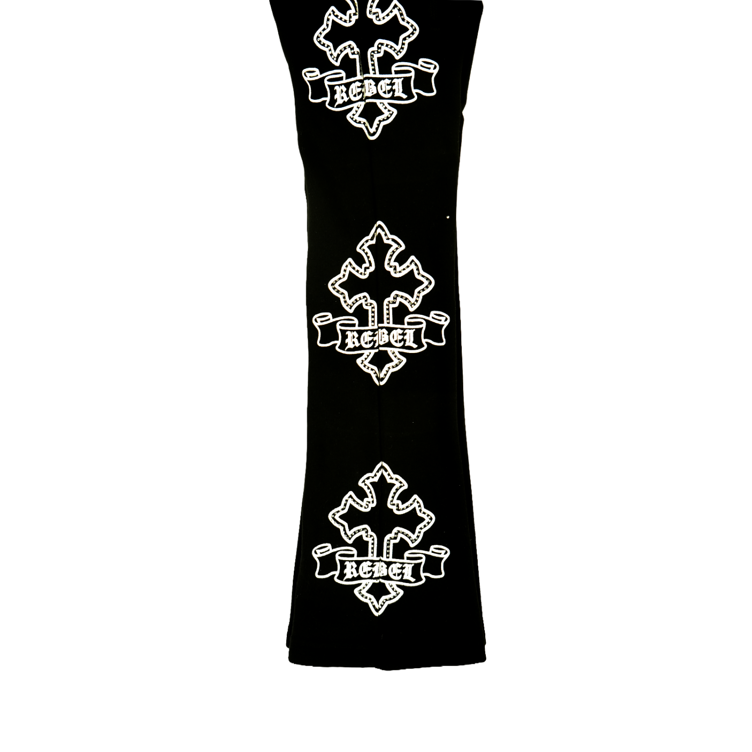 Men's TWO MILL TWENTY Gothic Rebel Joggers Black