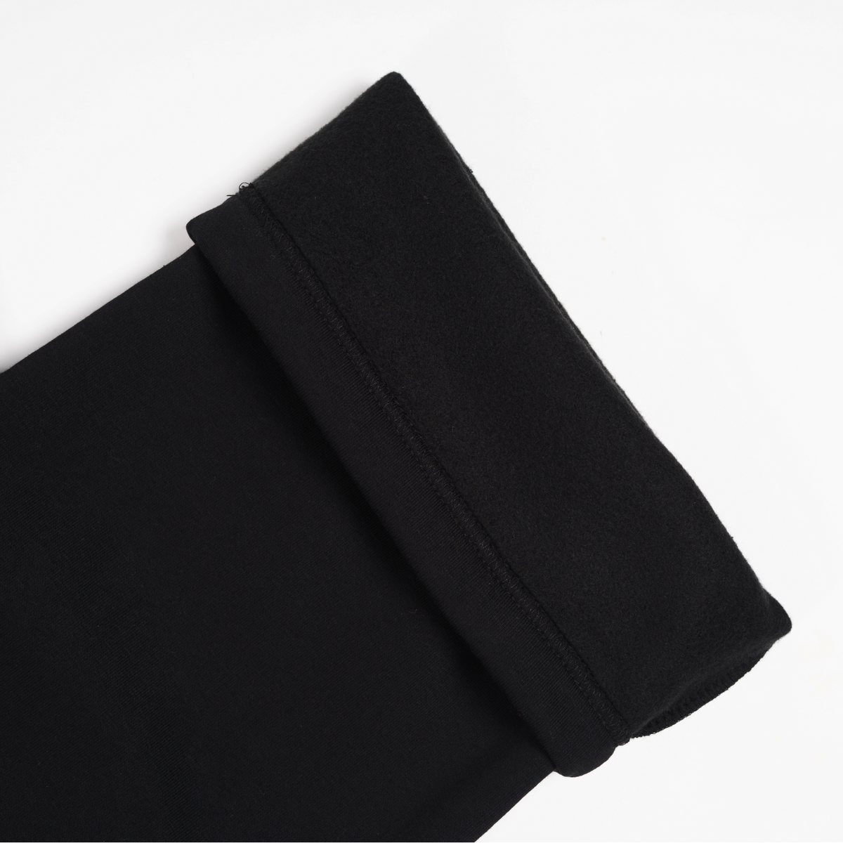 Men's TWO MILL TWENTY Ghosted Plain Joggers in Jet Black