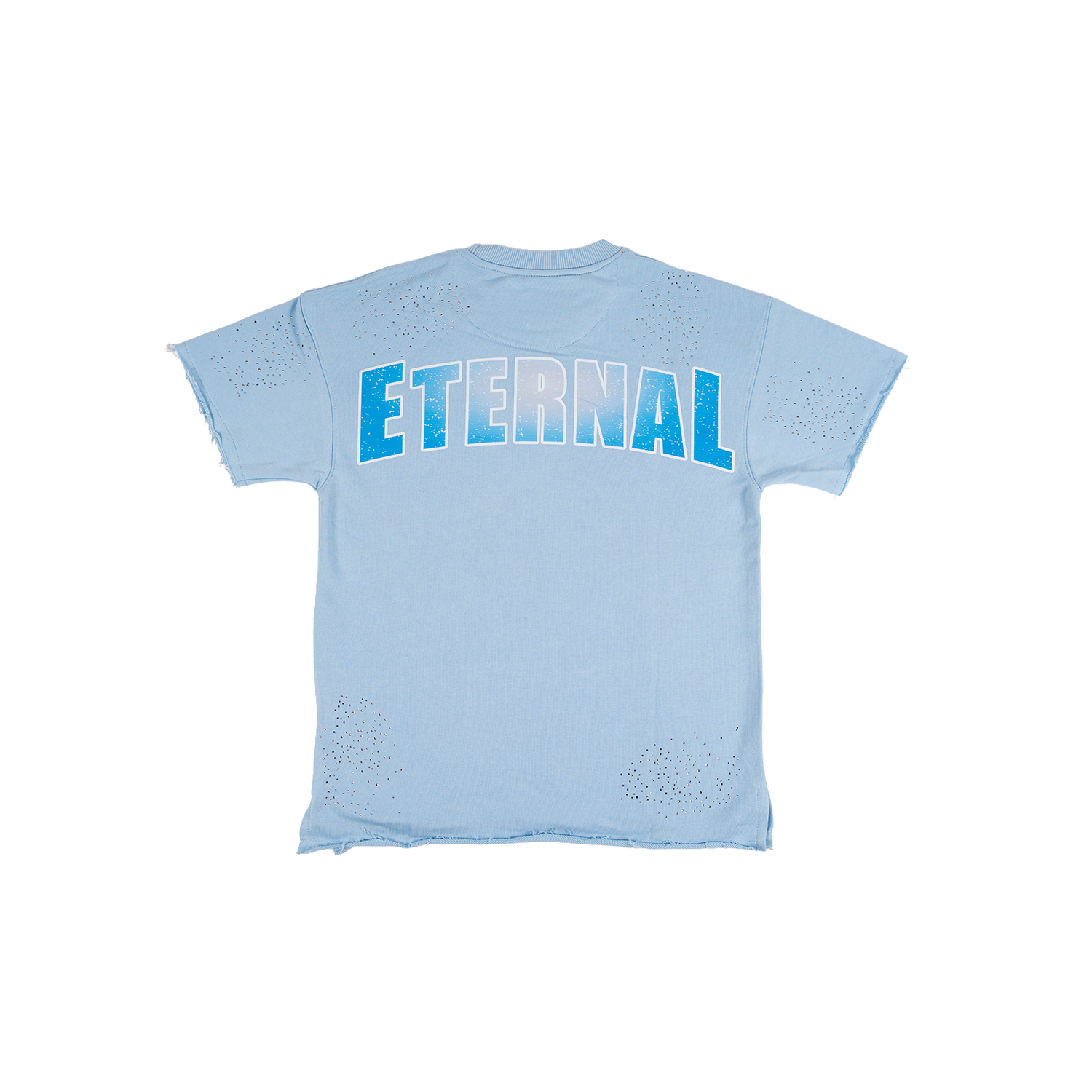 Men's TWO MILL TWENTY Built on Belief Crystal T-Shirt Light Blue