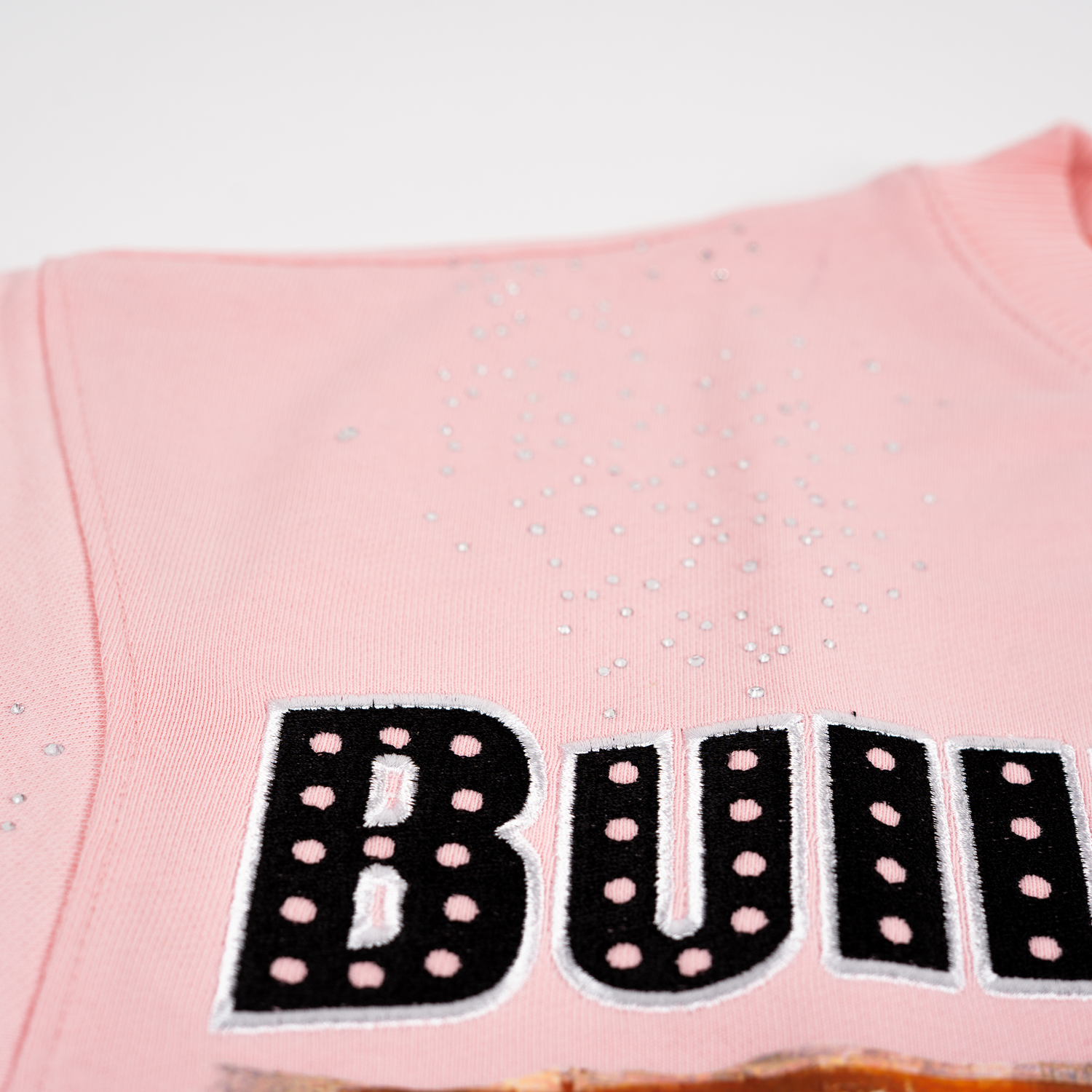 Men's TWO MILL TWENTY Built on Belief Crystal T-Shirt Pink