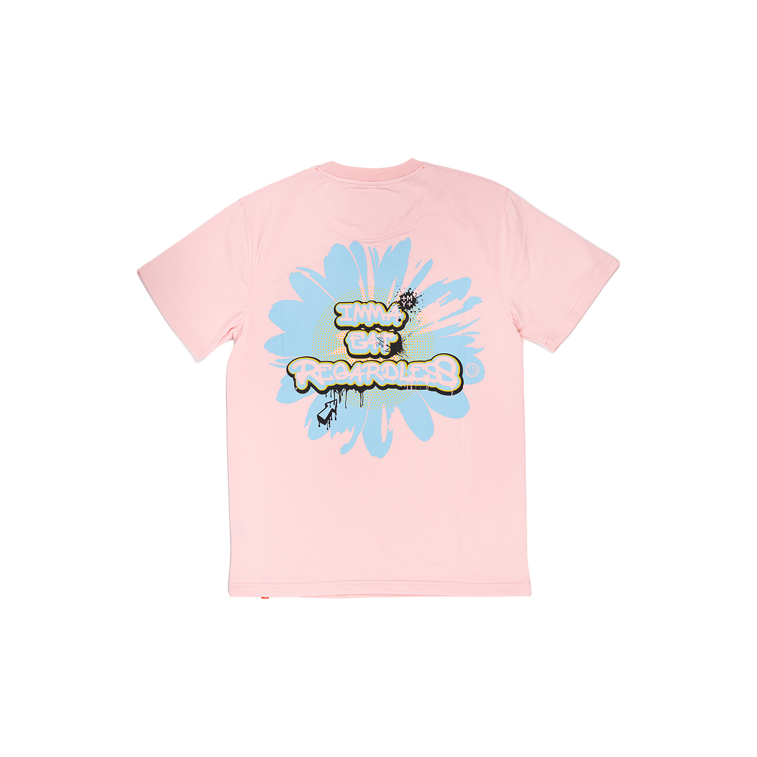 Men's TWO MILL TWENTY Imma Eat Regardless Sunflower T-Shirt Pink