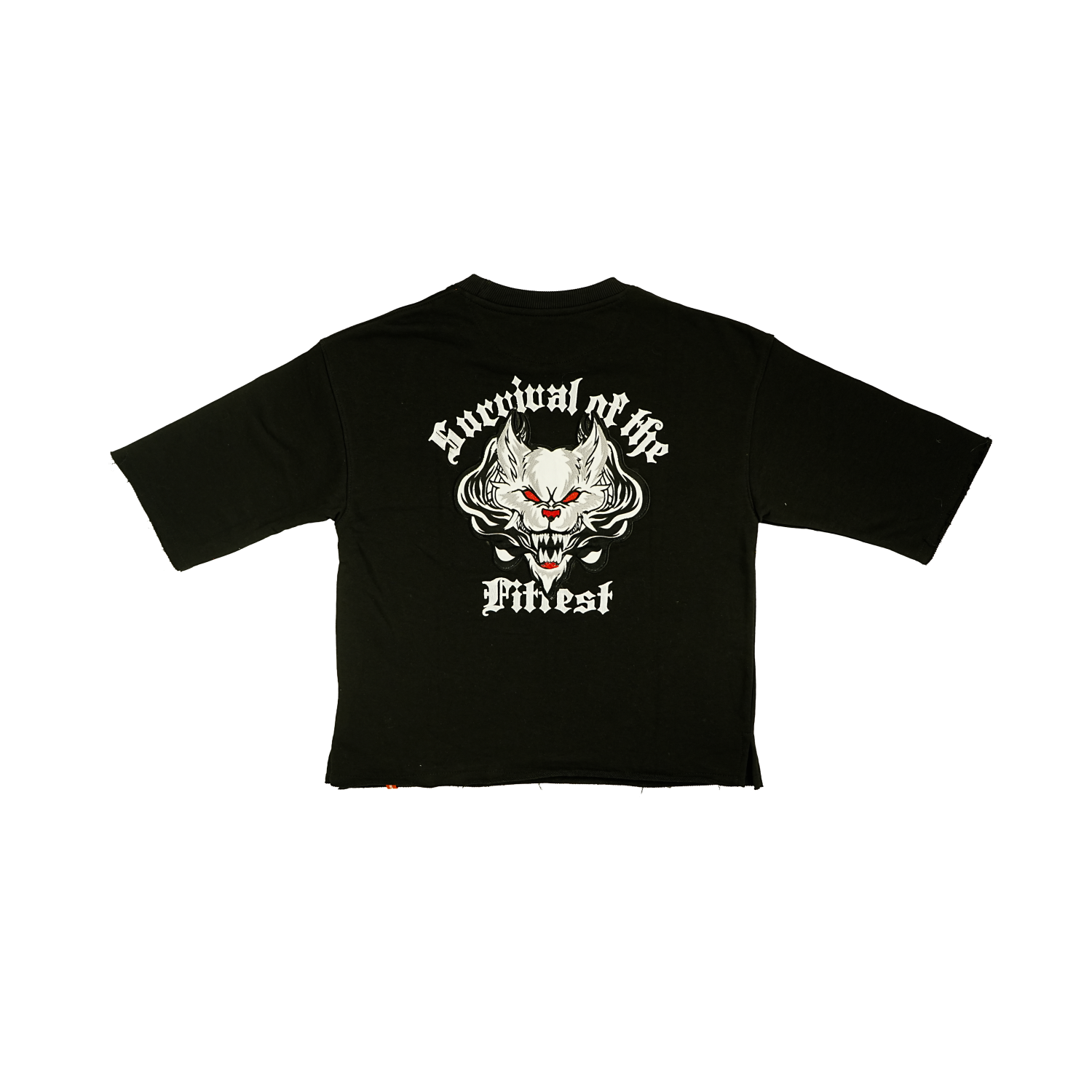 Men's TWO MILL TWENTY Sinister Boxy Cut T-Shirt Black