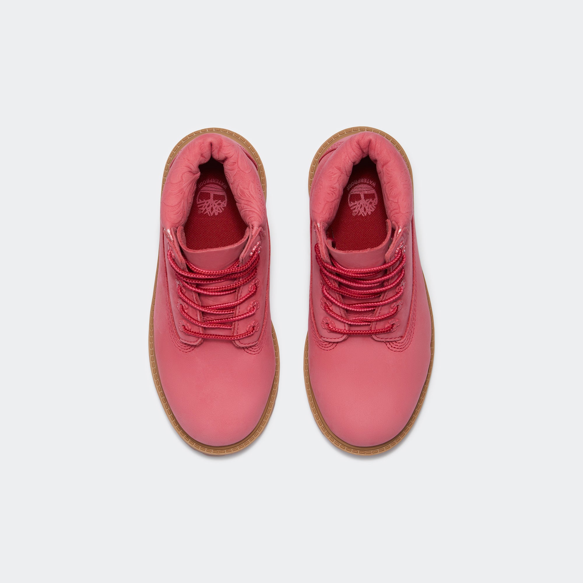 Toddler Timberland Premium 6-Inch Waterproof Boots Bright Pink Nubuck
