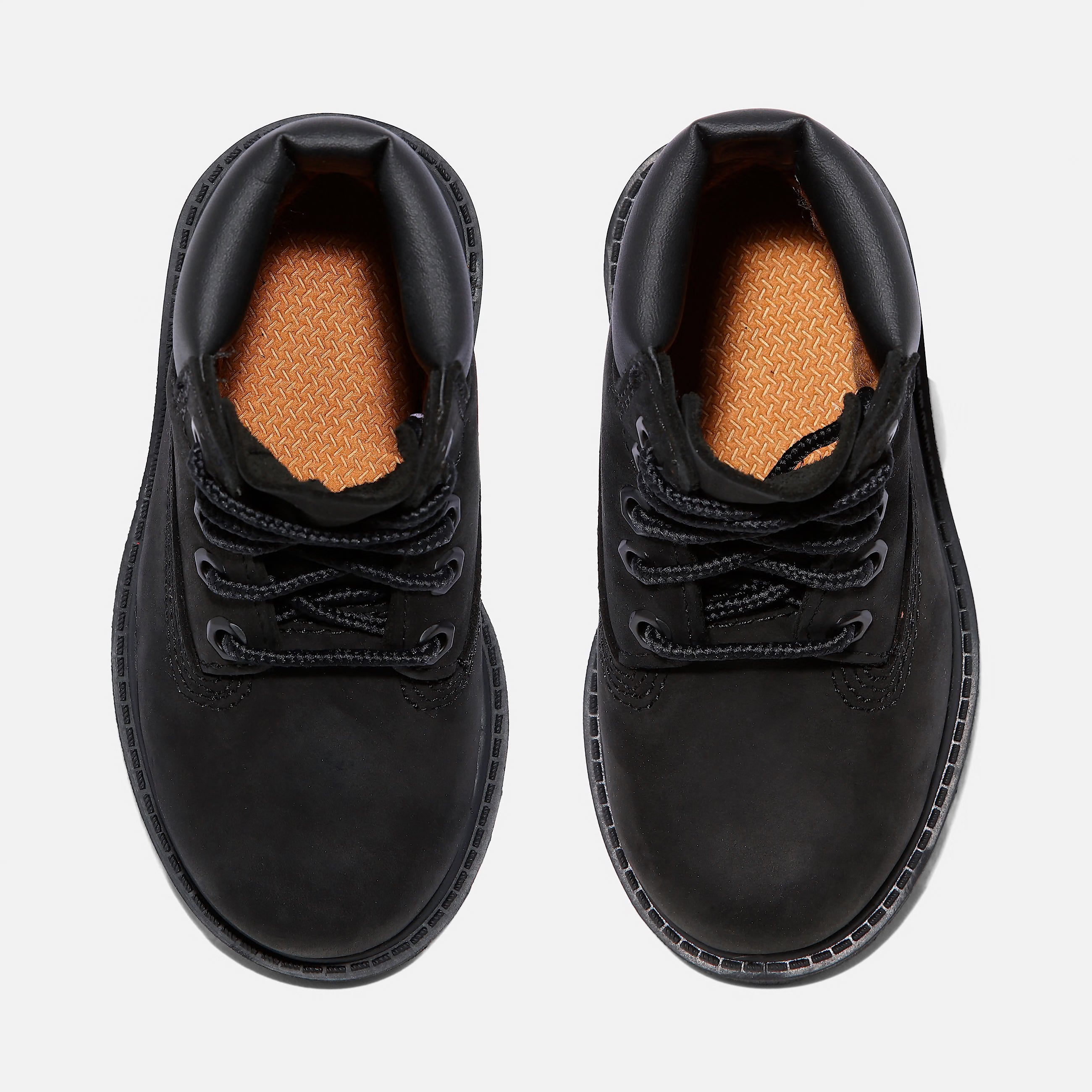 Toddler Timberland Premium 6-Inch Waterproof Boots Black Nubuck