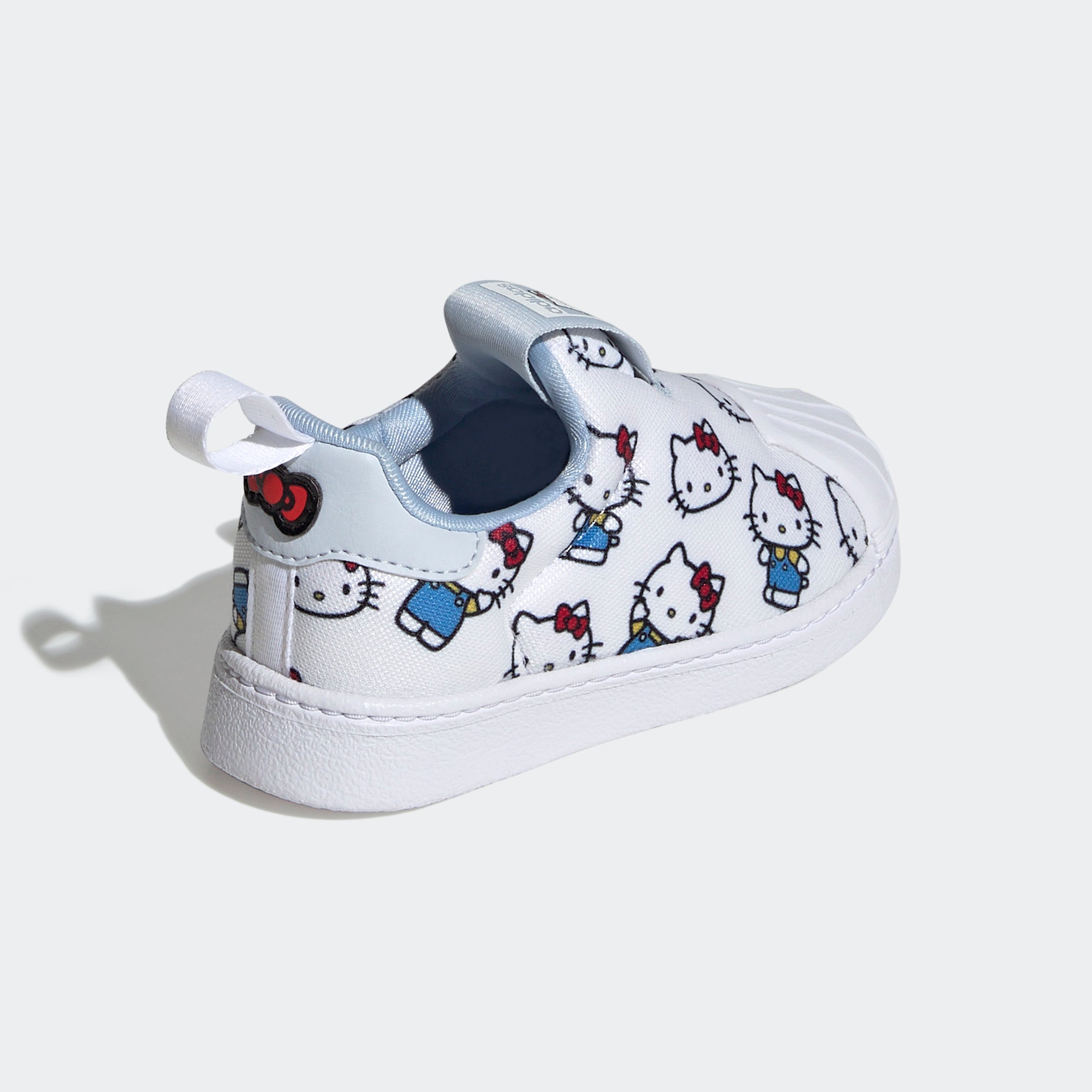 Toddlers adidas Originals Hello Kitty X Superstar 360 Shoes White