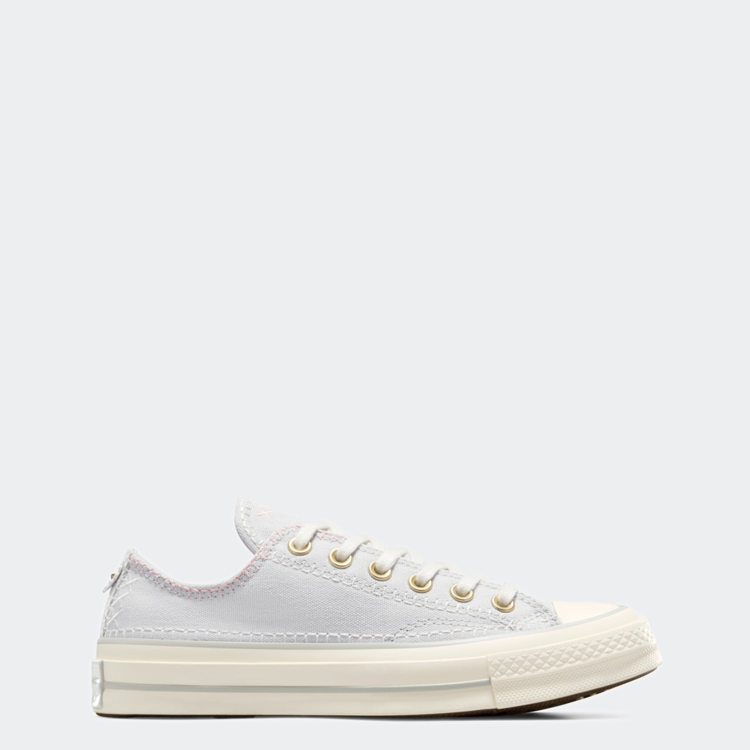 Unisex Converse Chuck 70 Crafted Stitching Shoes Fossilized