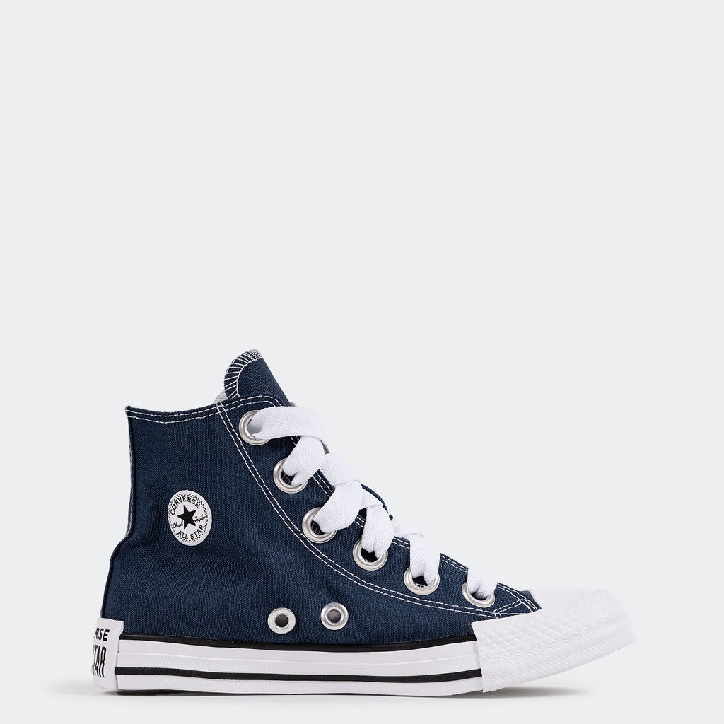 Unisex Converse Chuck Taylor All Star Sketch High Top Shoes Navy