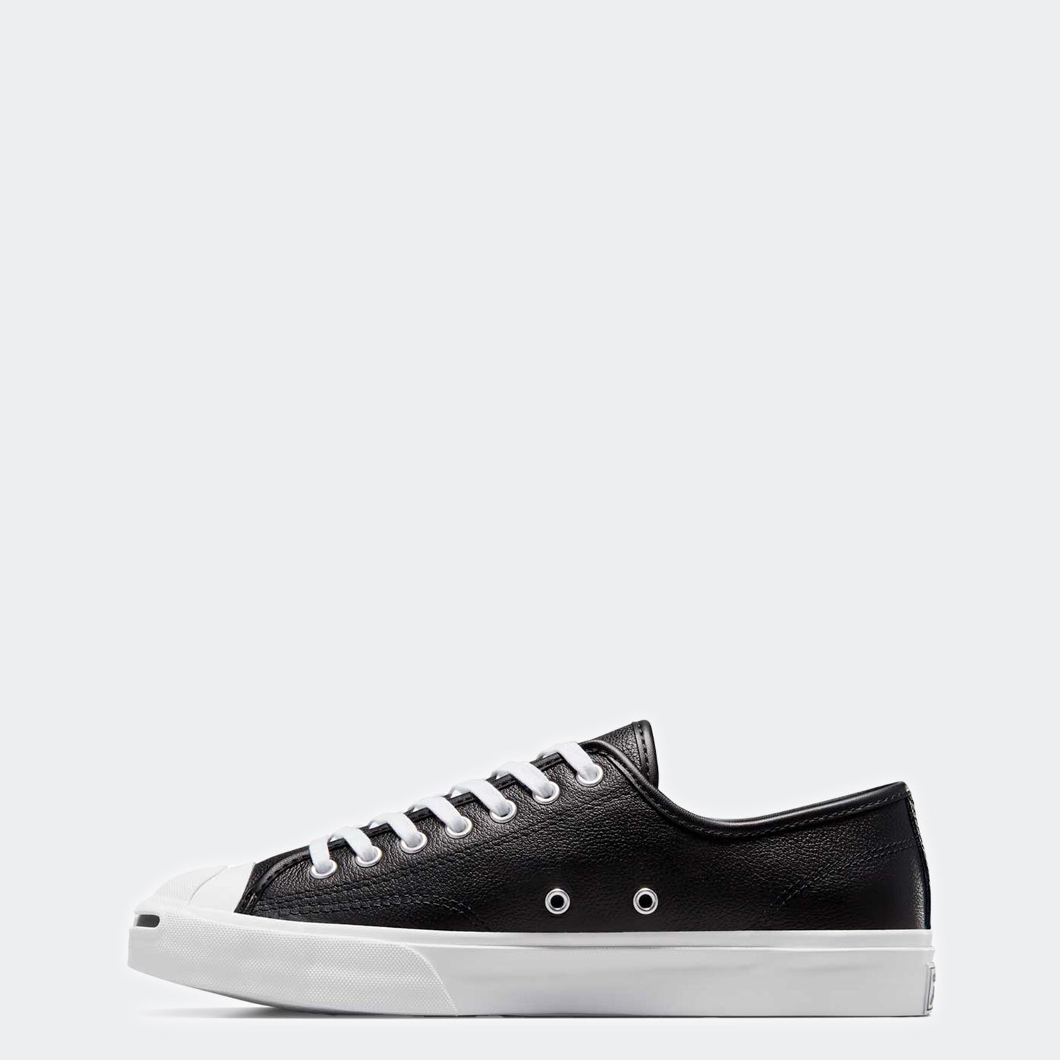 Unisex Converse Jack Purcell Leather Shoes Black