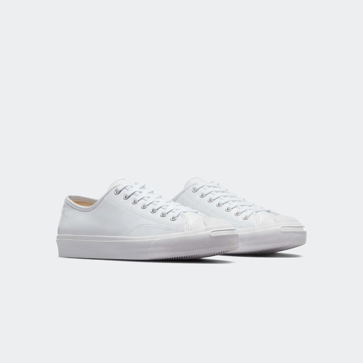 Unisex Converse Jack Purcell Leather Shoes White