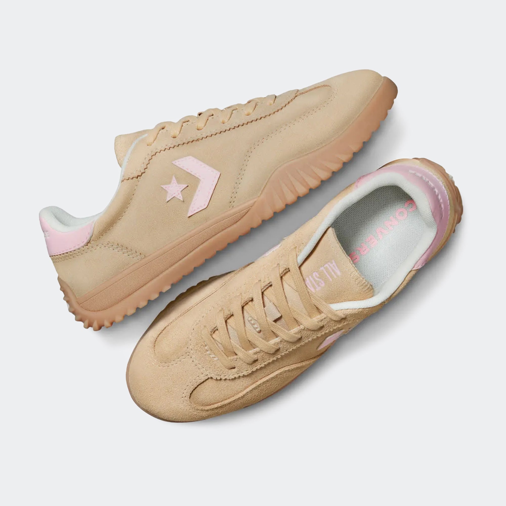 Unisex Converse Run Star Trainer Ox Shoes Coastal Dune / Sugar Berry / Egret