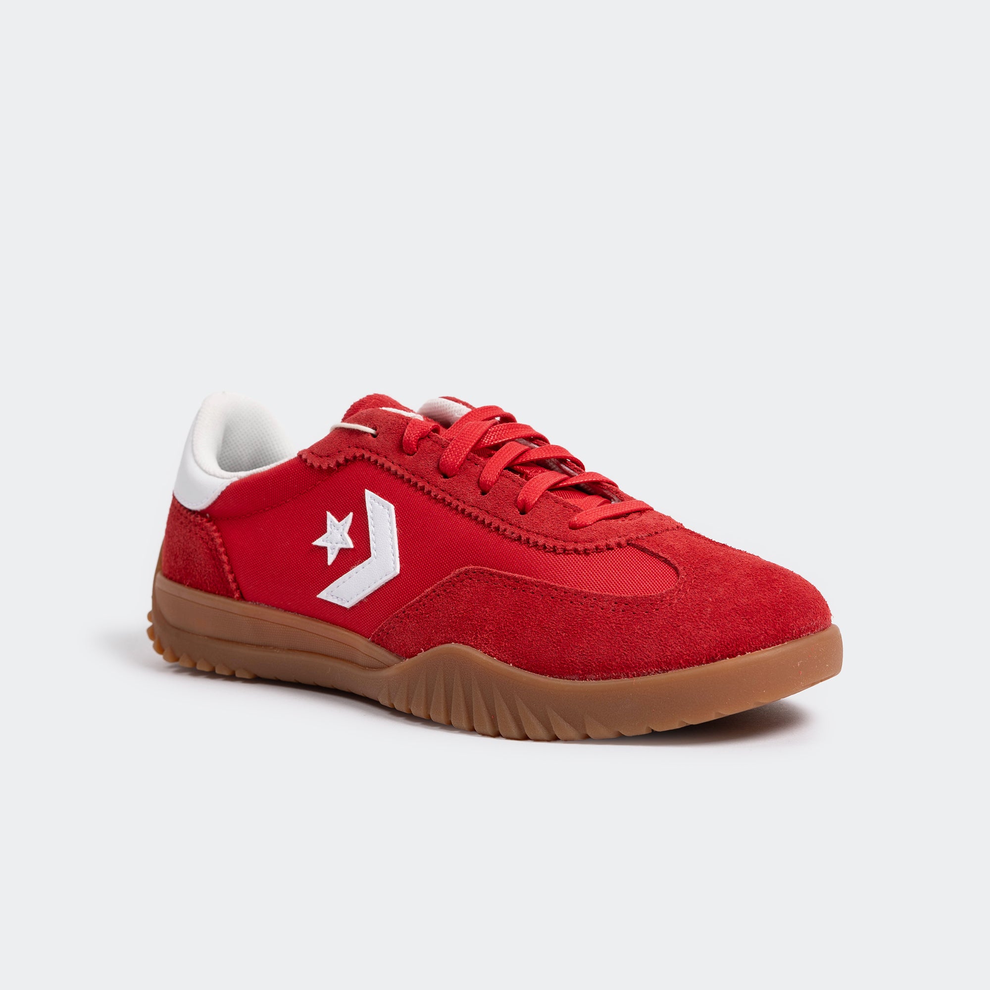 Unisex Converse Run Star Trainer Shoes Red / White / Honey