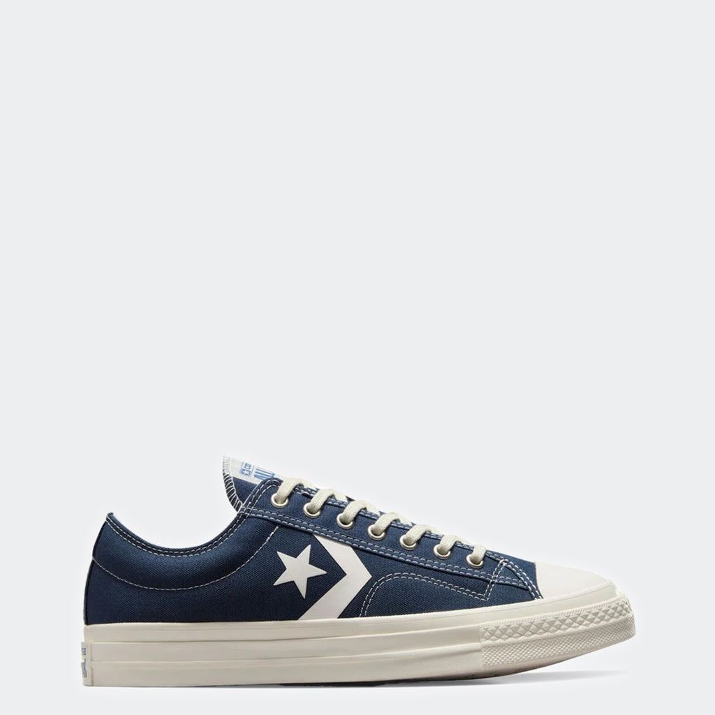 Unisex Converse Star Player 76 Canvas Shoes Navy