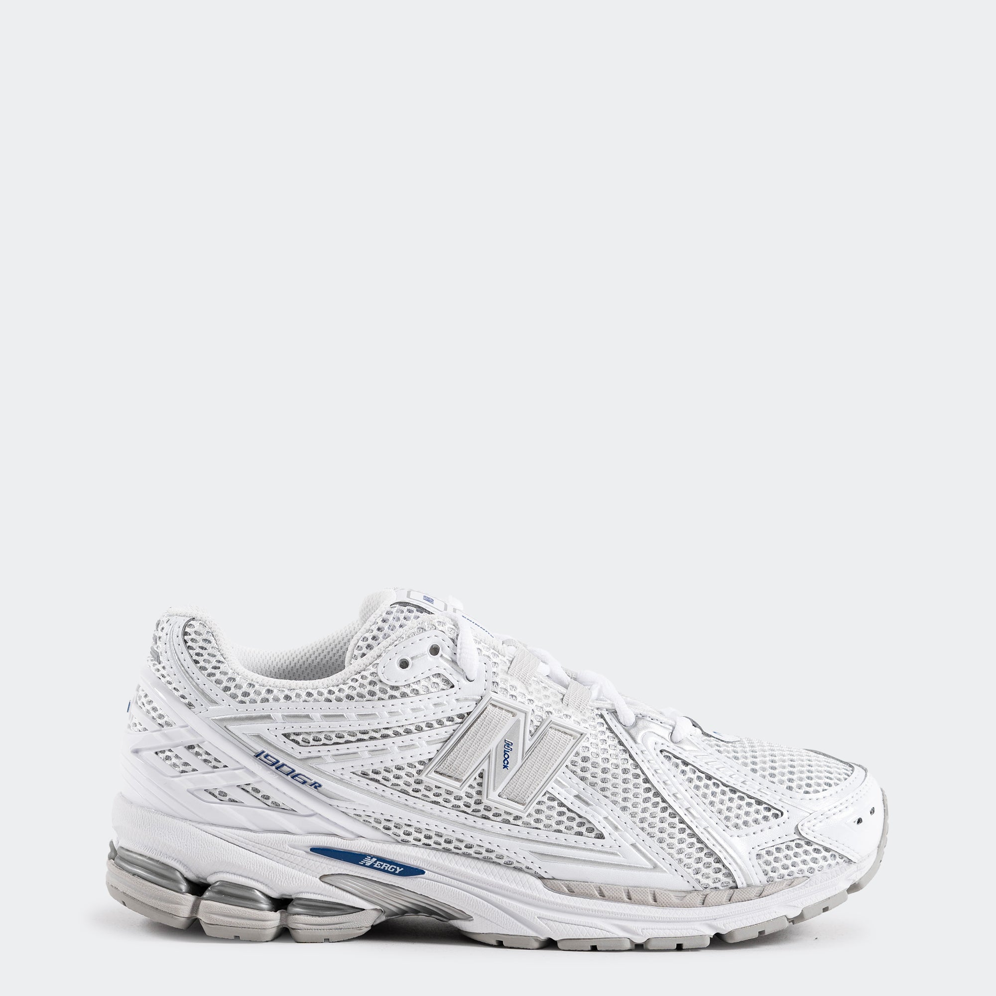 Mens New Balance 1906R Shoes White with Team Royal