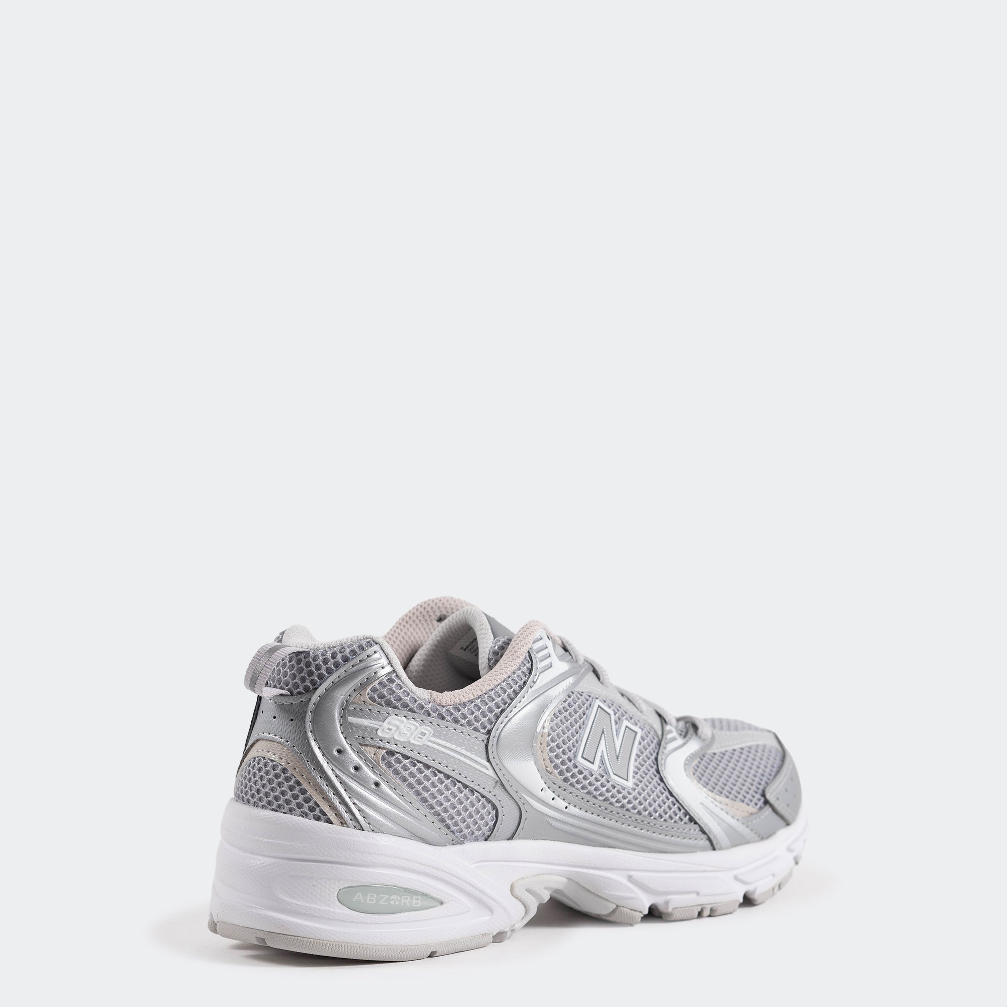 Unisex New Balance 530 Shoes Silver Metallic