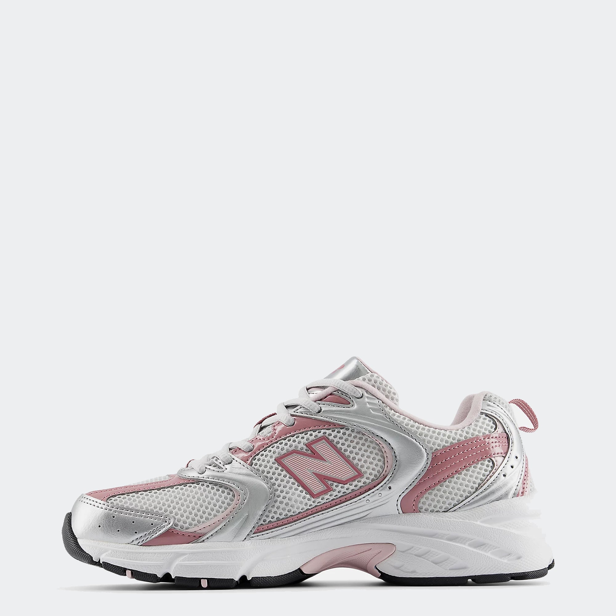 Unisex New Balance 530 Shoes White / Metallic Rosewood