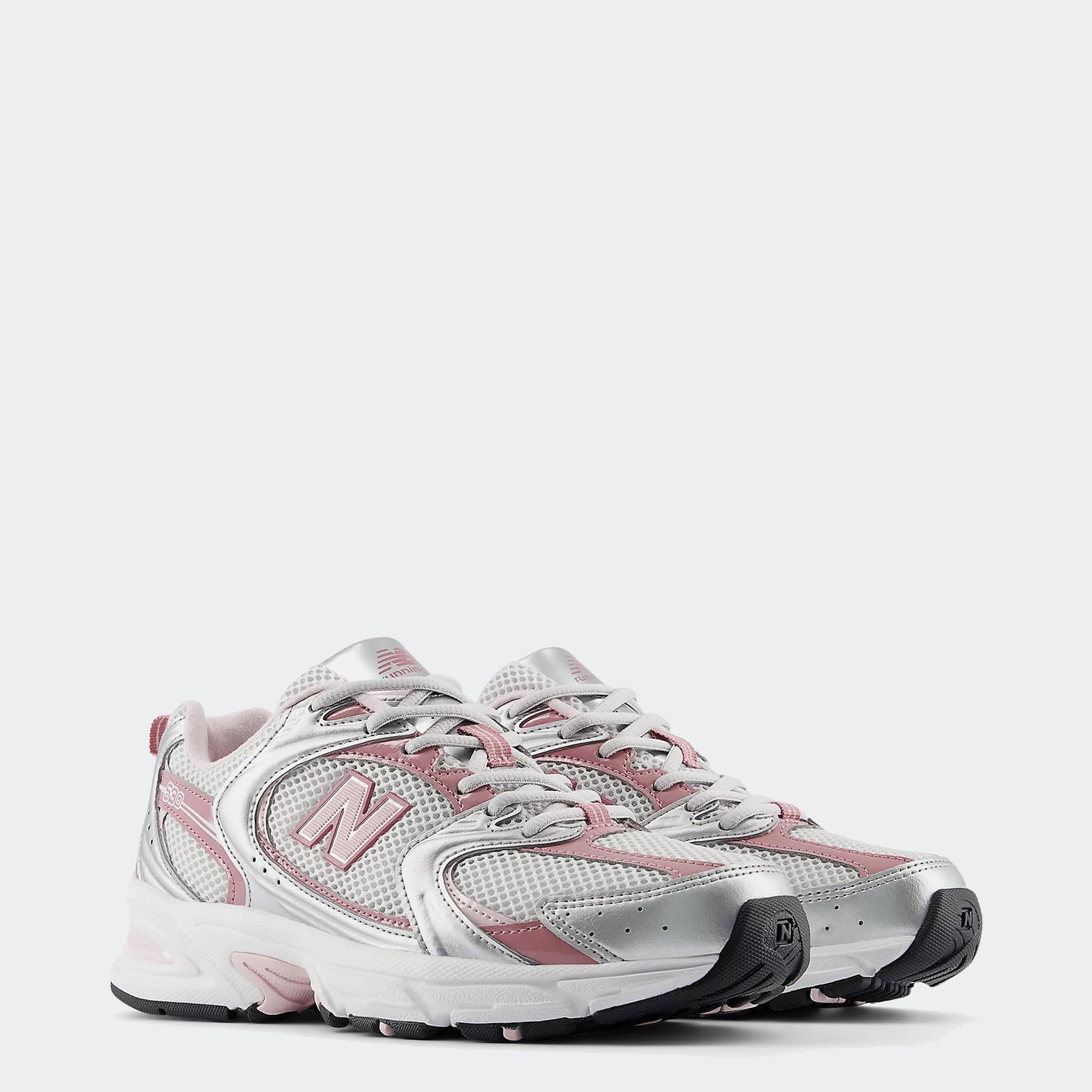 Unisex New Balance 530 Shoes White / Metallic Rosewood