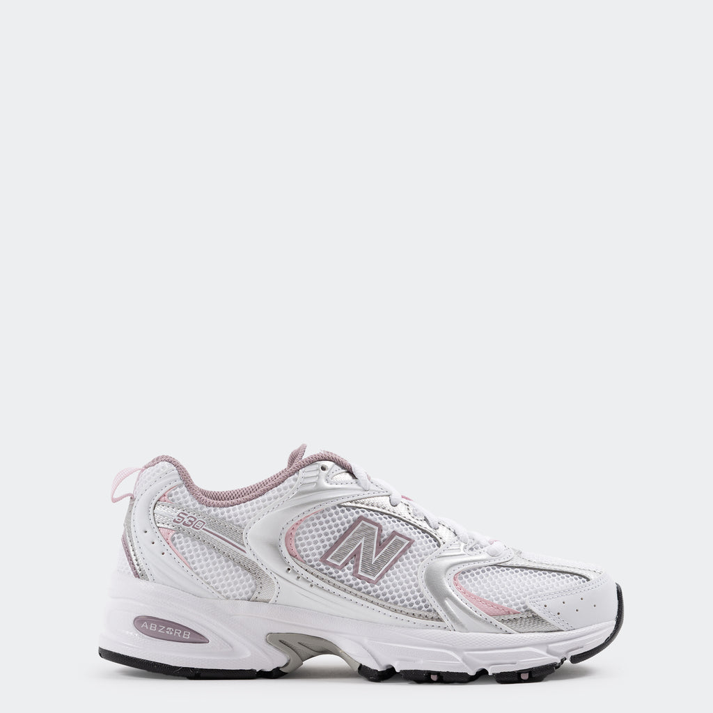 Unisex New Balance 530 Shoes White Pink