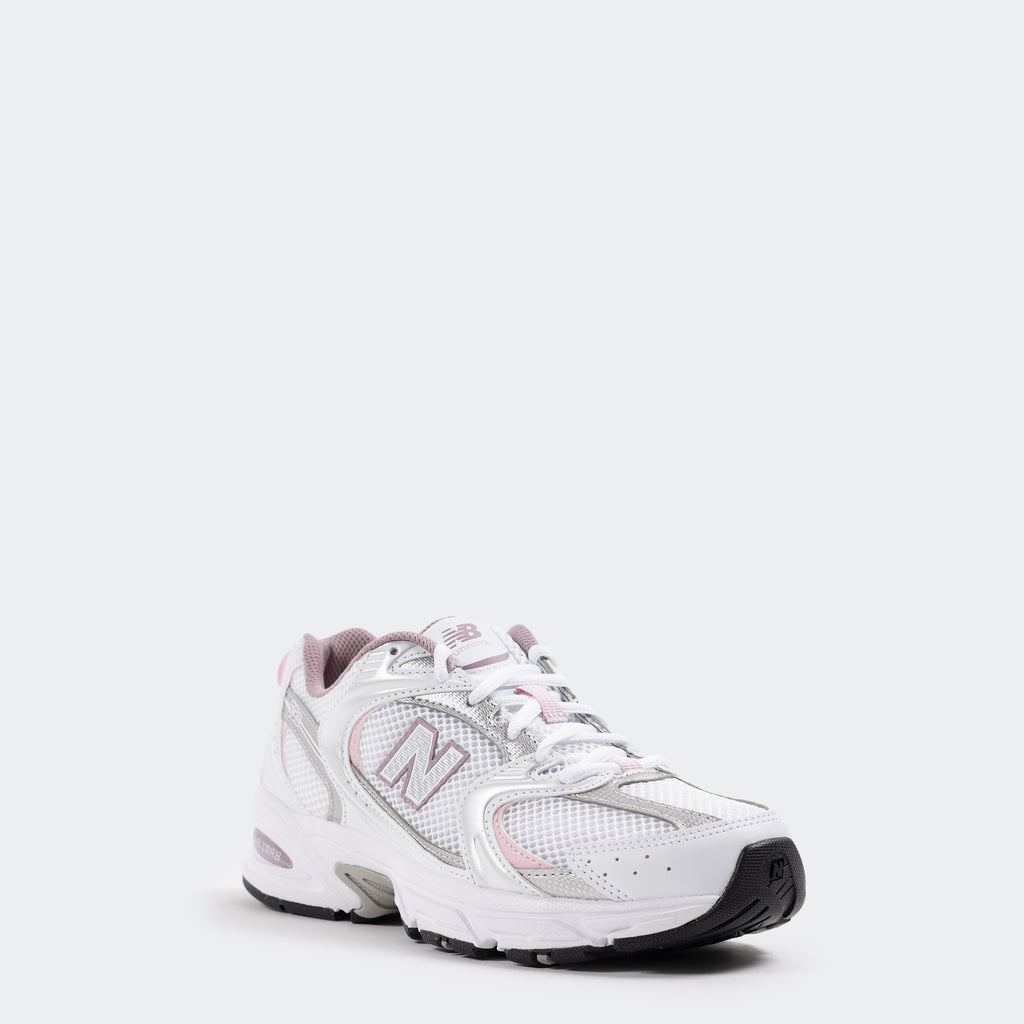 Unisex New Balance 530 Shoes White Pink