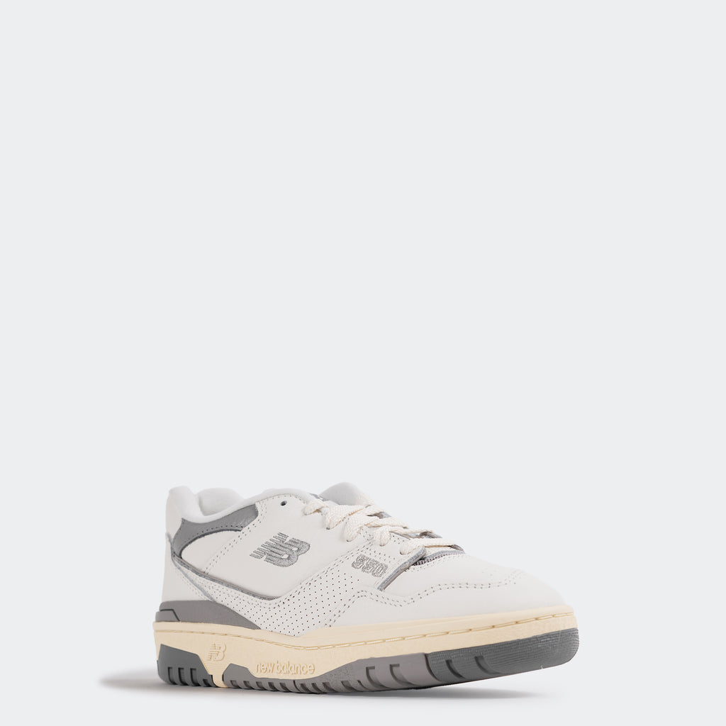 Unisex New Balance 550 Shoes Sea Salt Grey