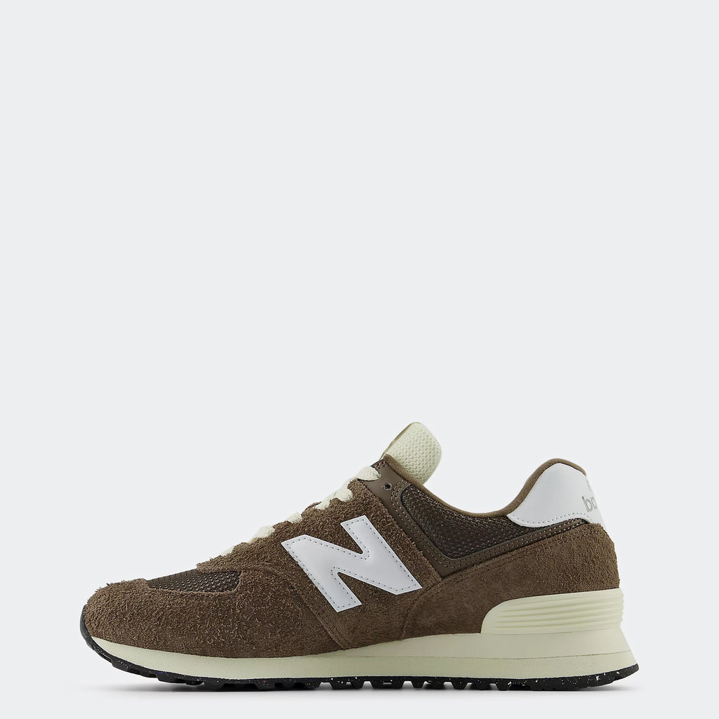 Unisex New Balance 574 Shoes Dark Mushroom