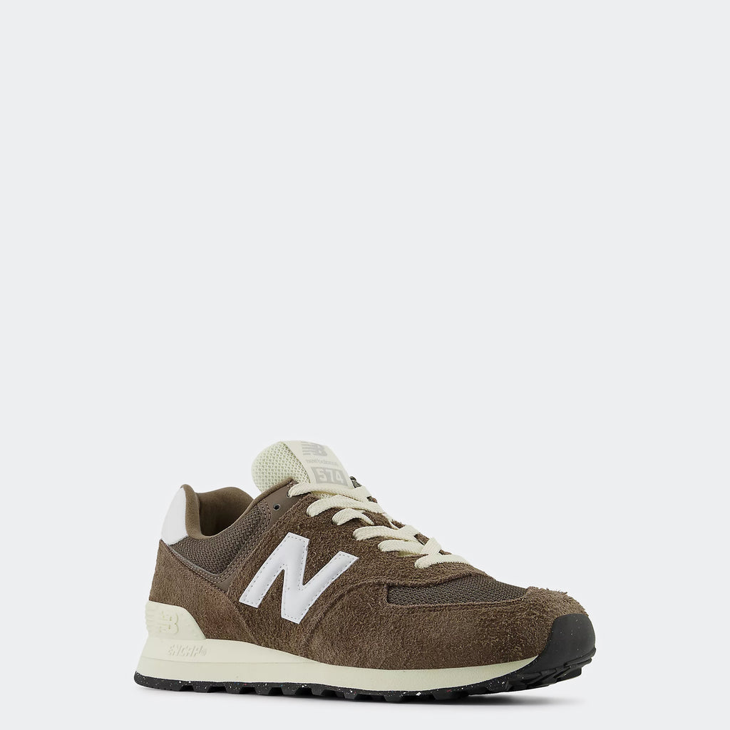 Unisex New Balance 574 Shoes Dark Mushroom