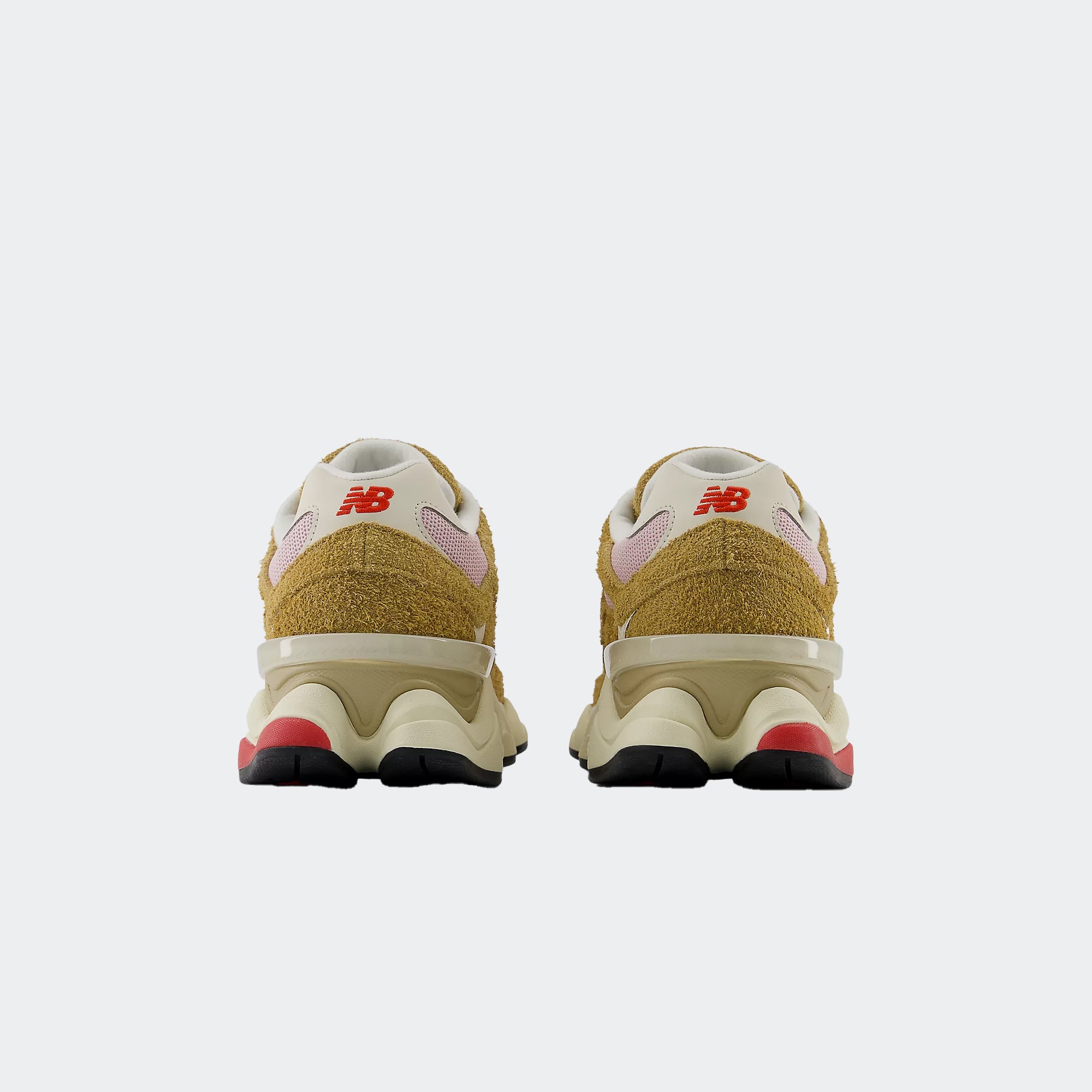 Unisex New Balance 9060 Shoes Great Plains with Twilight Haze and True Red