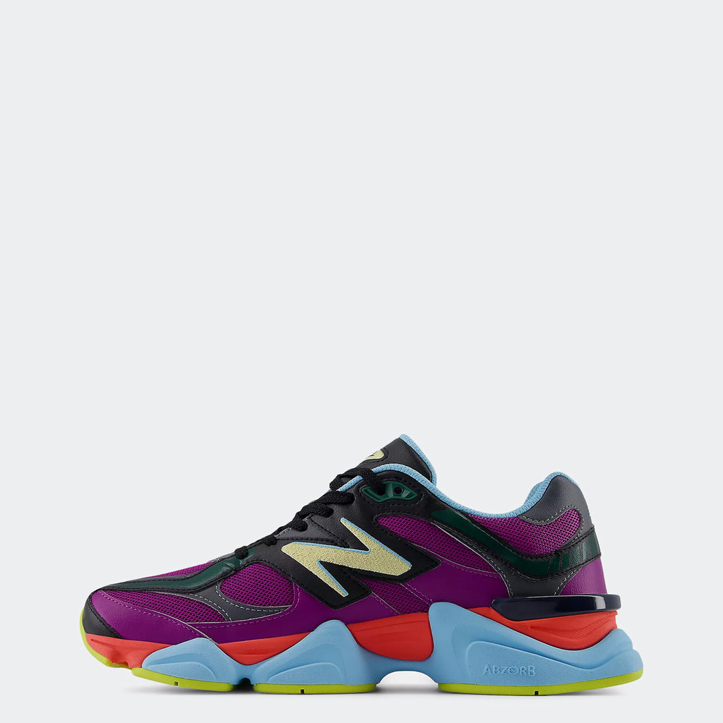 Unisex New Balance 9060 Shoes Purple Fuchsia