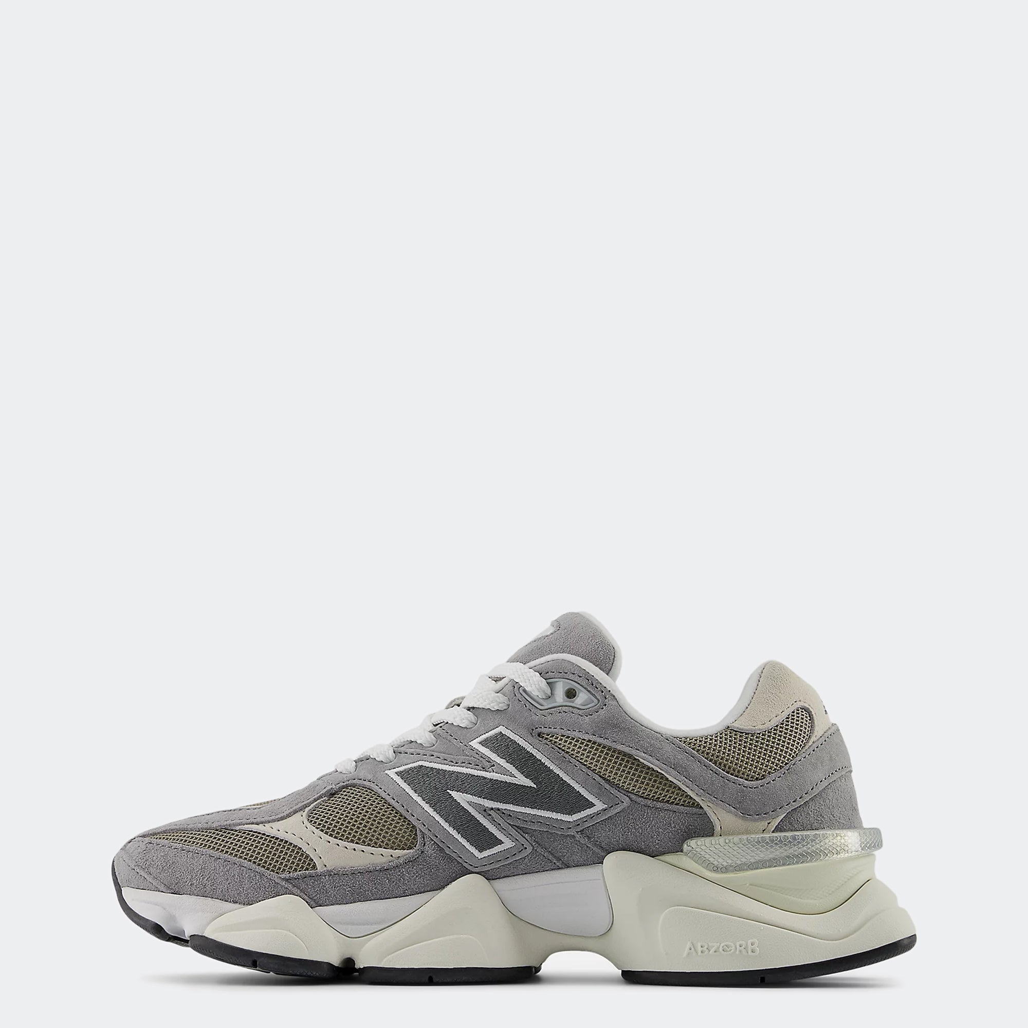Unisex New Balance 9060 Shoes Slate Grey with Arid Stone and Timberwolf