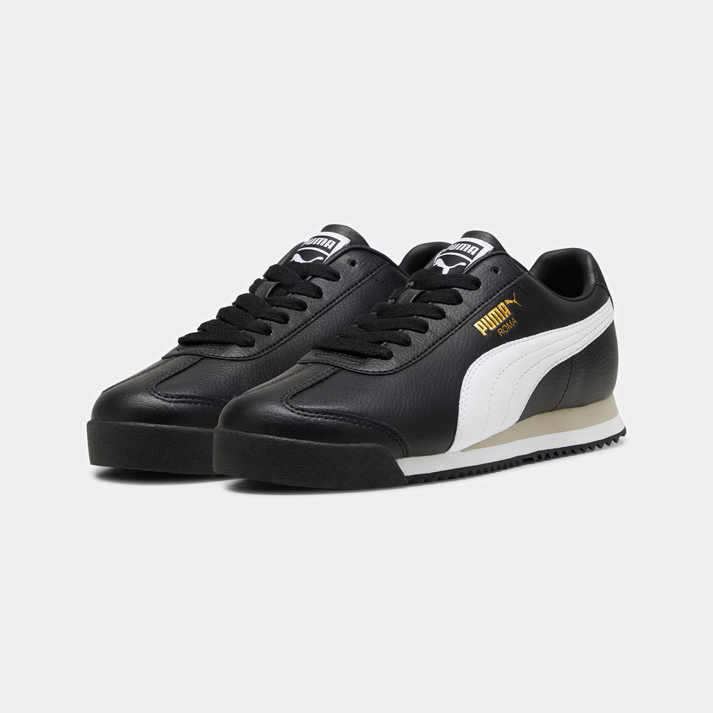 Unisex PUMA Roma 24 Sneakers Black White