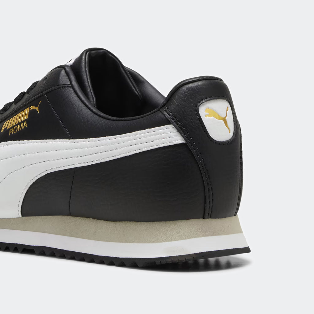 Unisex PUMA Roma 24 Sneakers Black White