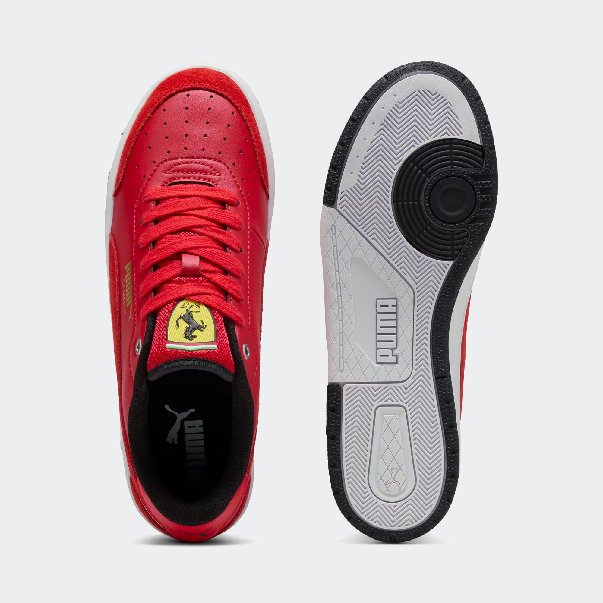 Men's PUMA Scuderia Ferrari CA Match Rosso Corsa / Black