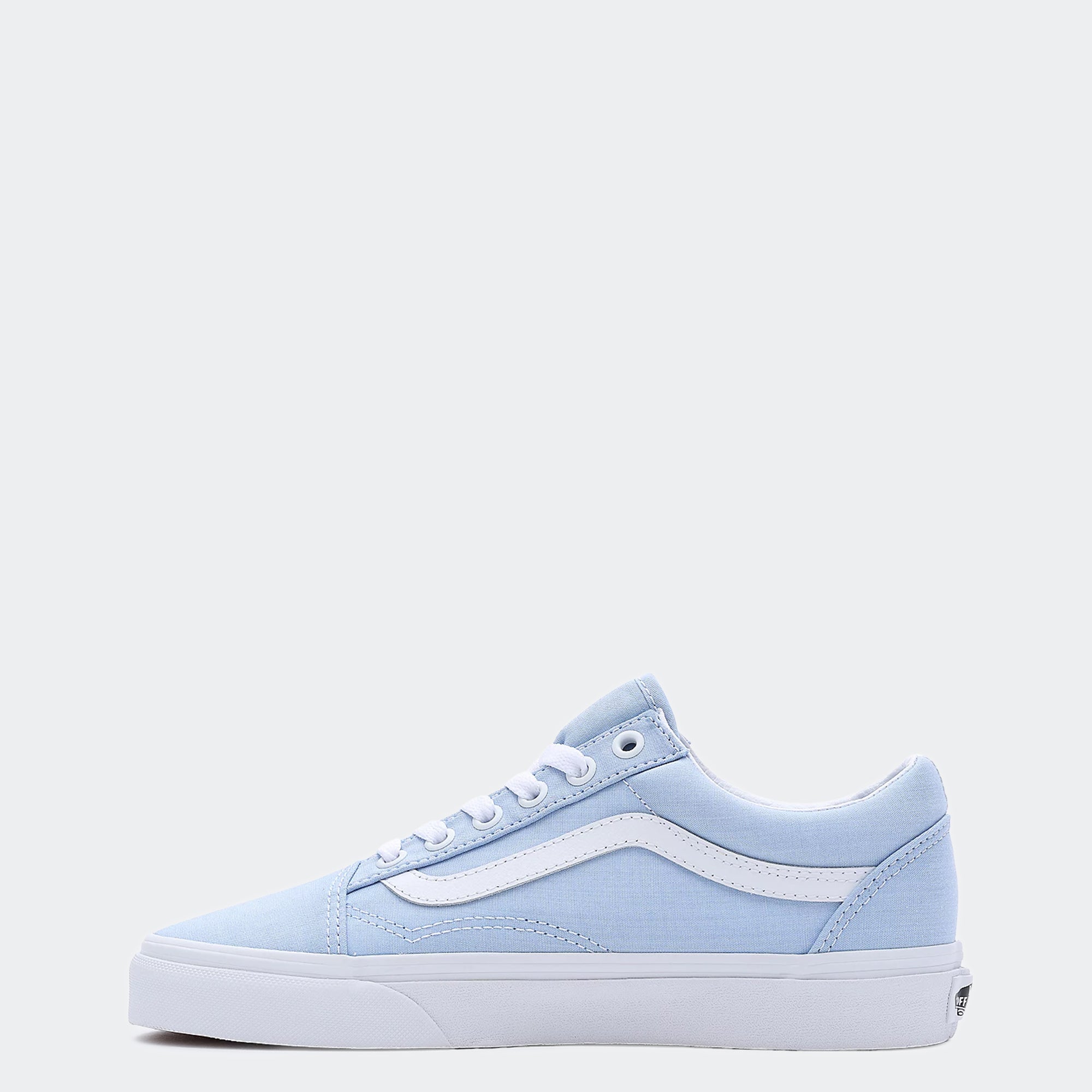 Unisex Vans Canvas Old Skool Shoes Pastel Blue