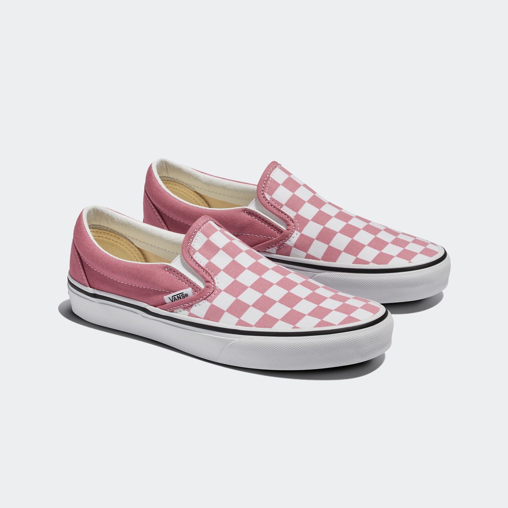Unisex Vans Classic Slip-On Checkerboard Shoes Foxglove
