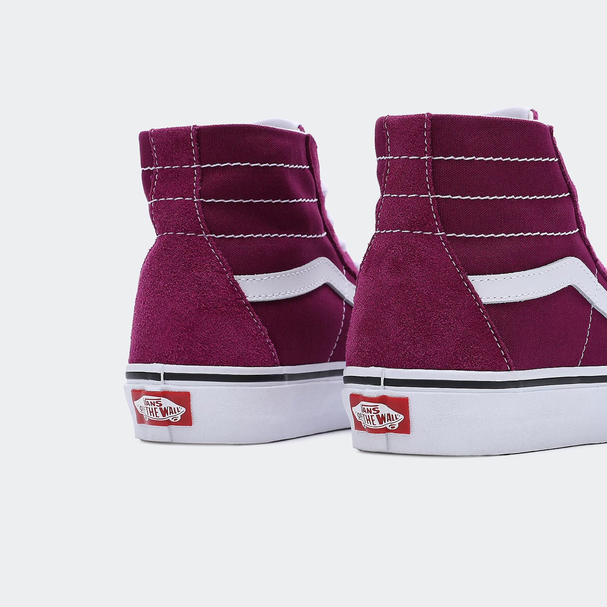 Unisex Vans Color Theory Sk8-Hi Tapered Shoes Dark Purple