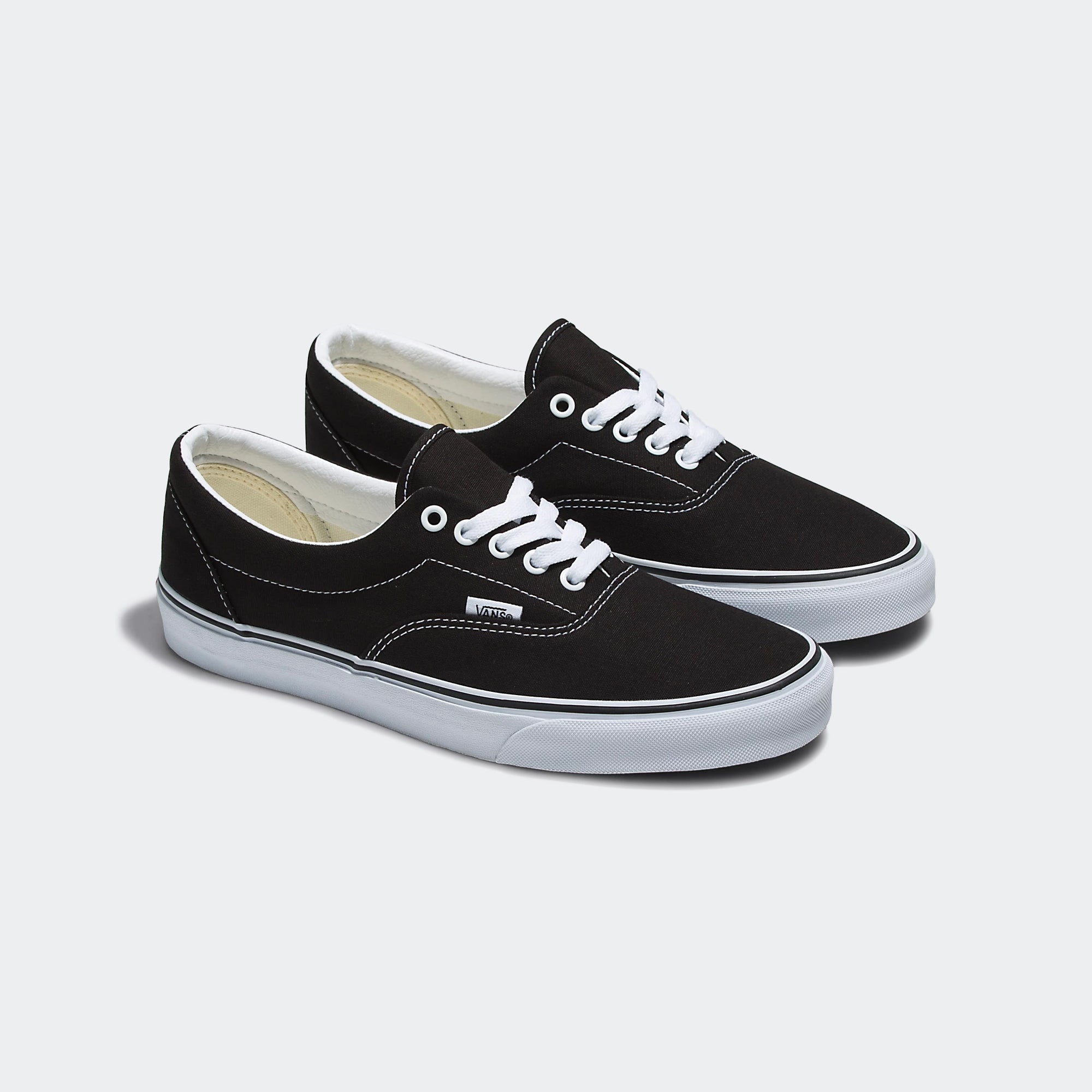 Unisex Vans Era Shoes Black White