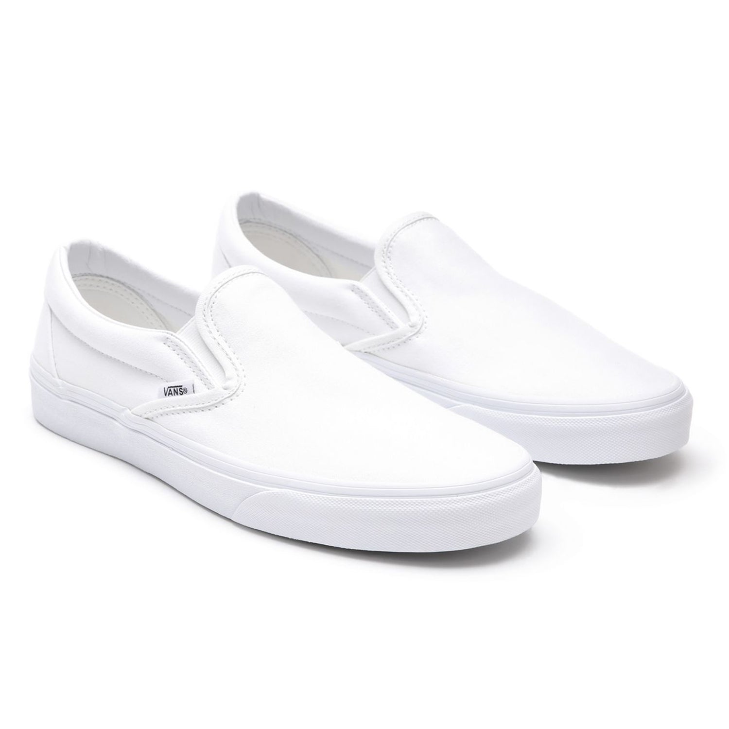 Unisex Vans Slip-On Shoes White