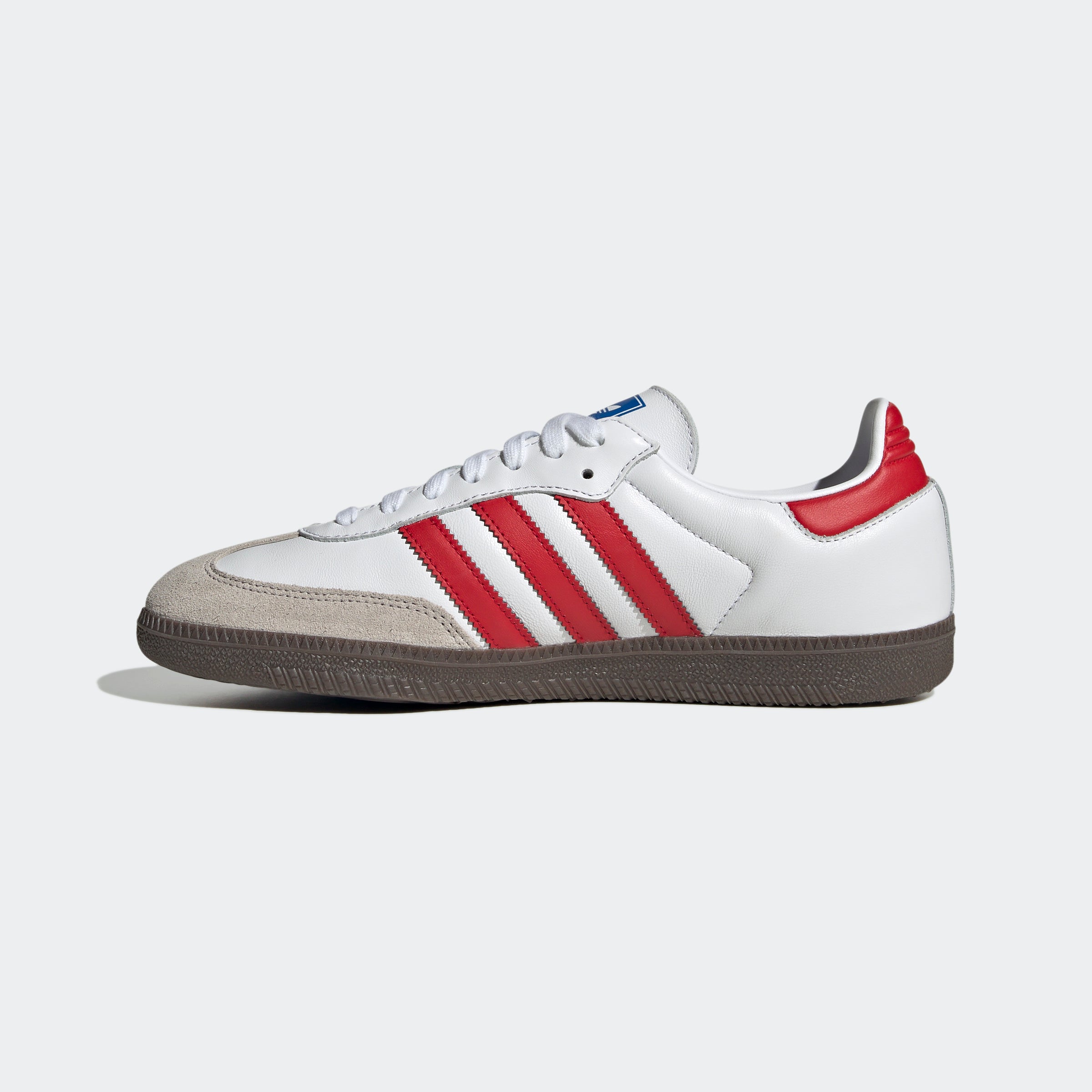 Unisex adidas Originals Samba OG Shoes Cloud White / Better Scarlet