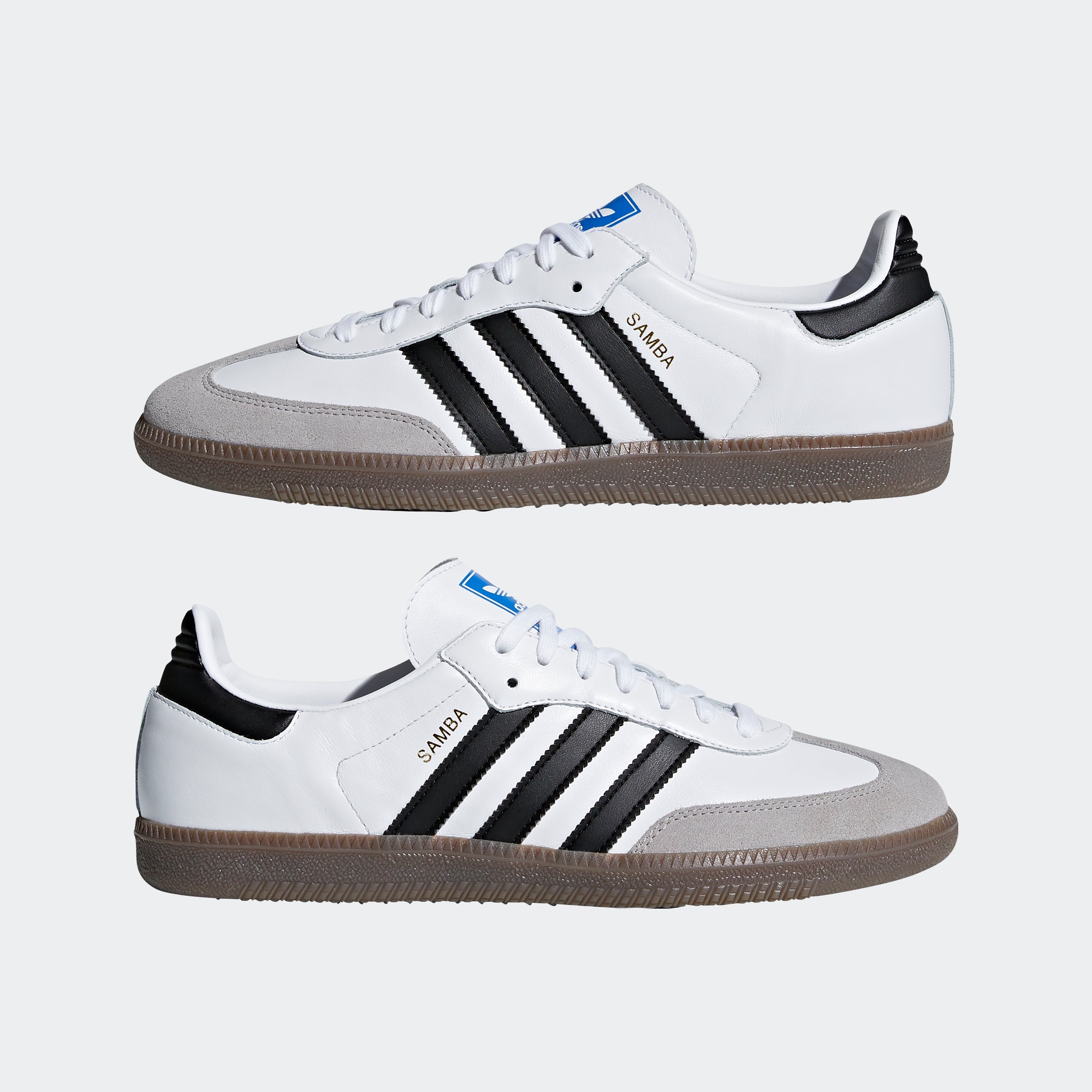 Men's adidas Originals Samba OG Shoes White Black