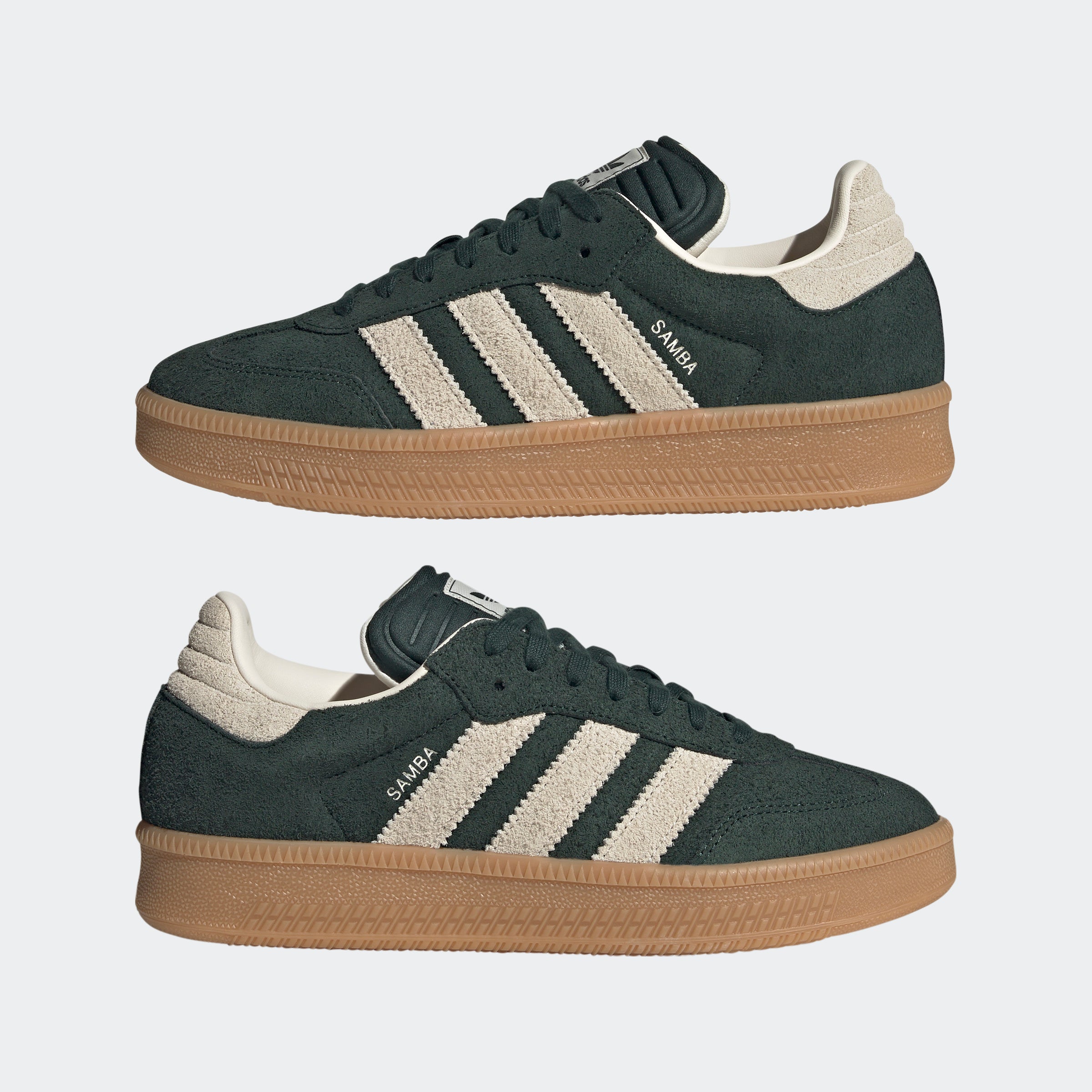 Men's adidas Originals Samba XLG Shoes Shadow Green
