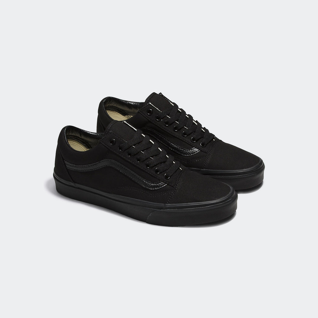 Unisex Vans Old Skool Canvas Shoes Black