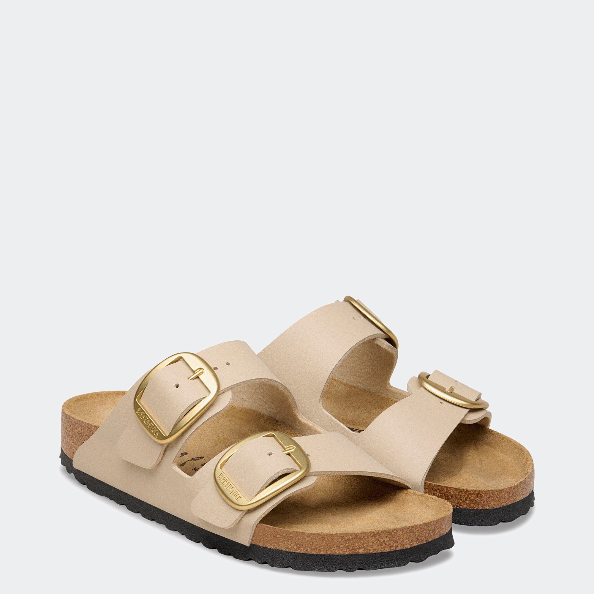 Women's BIRKENSTOCK Arizona Big Buckle Birko-Flor Sandcastle