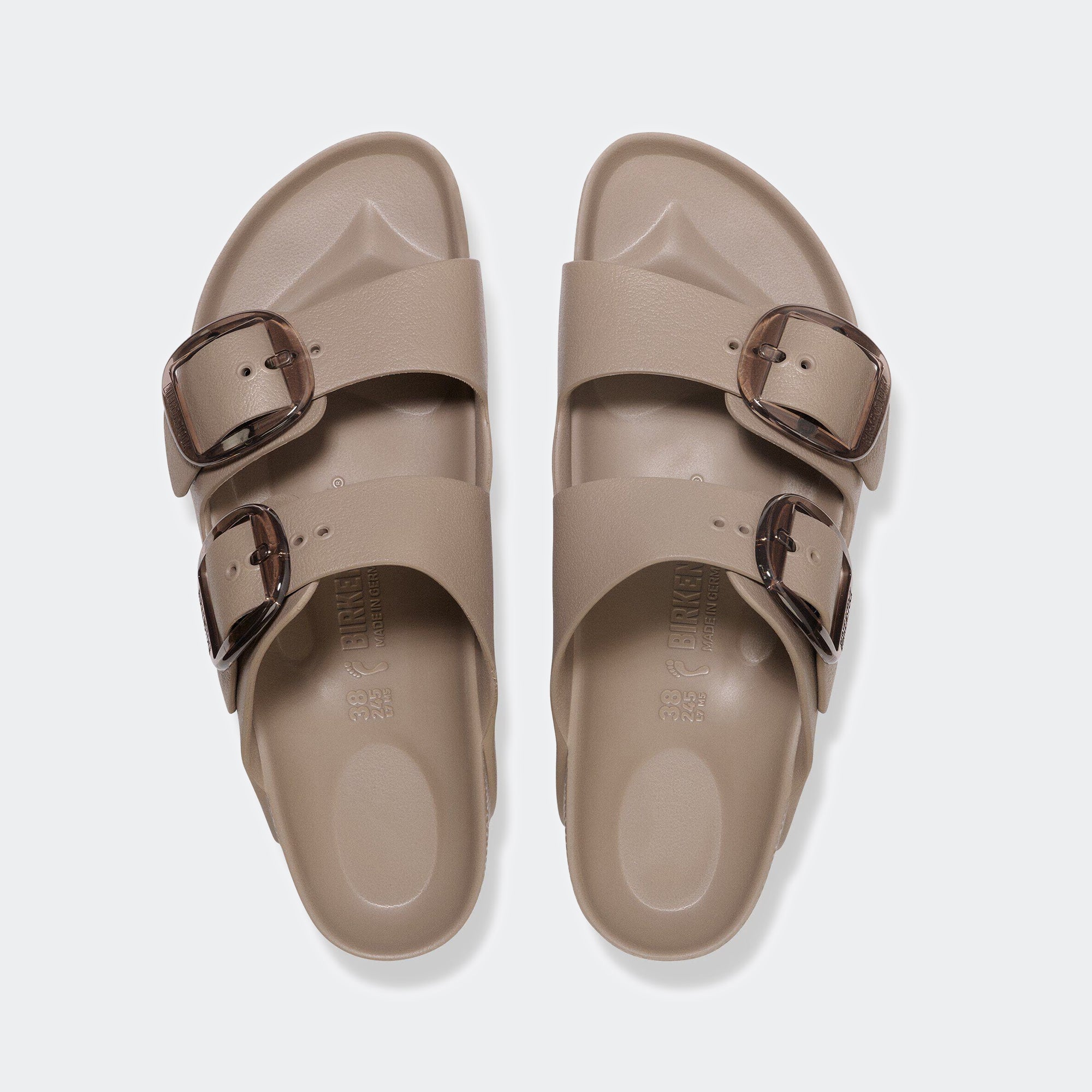 Women's BIRKENSTOCK Arizona Big Buckle EVA Gray Taupe