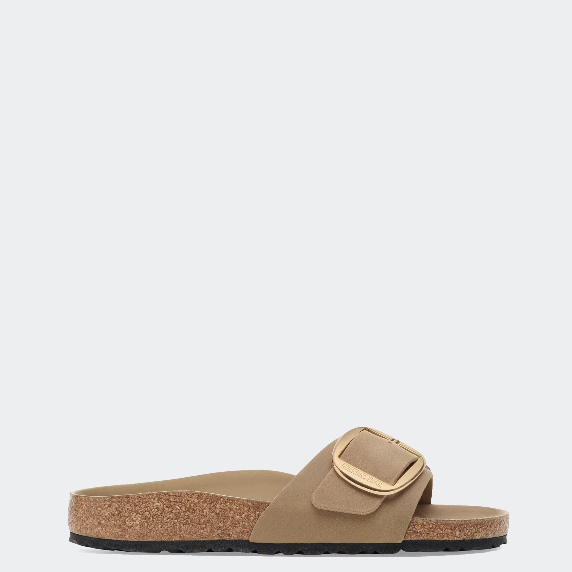 Women's BIRKENSTOCK Madrid Big Buckle Oiled Leather Tobacco Brown