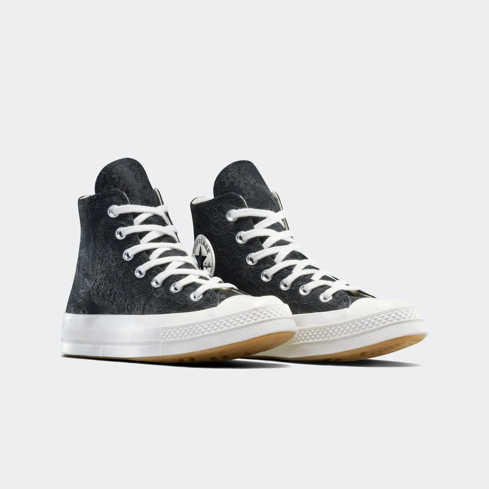 Women's Converse Chuck 70 Lace Shoes Black / Total Eclipse / Egret