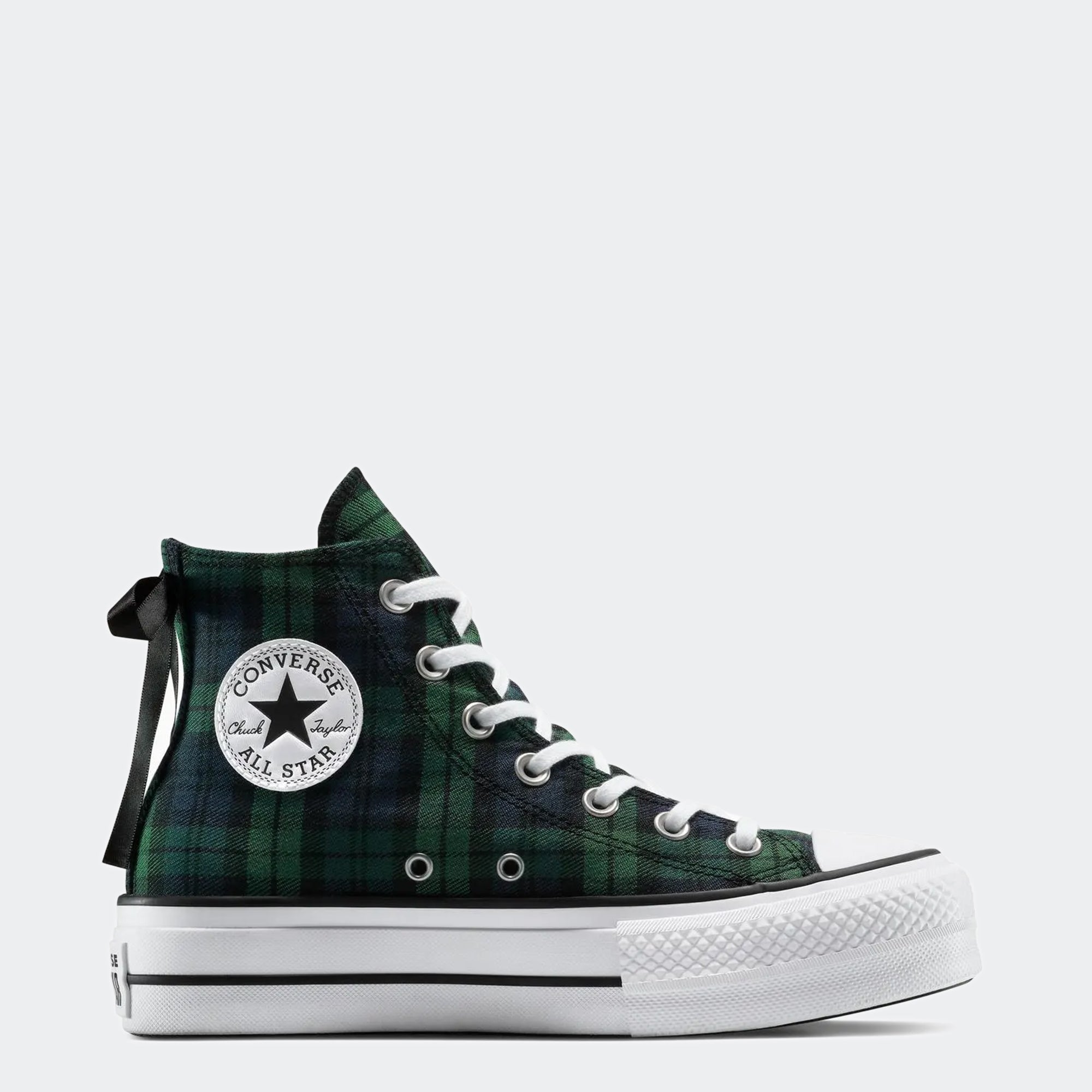 Women's Converse Chuck Taylor All Star Lift Navy Plaid / Black / White
