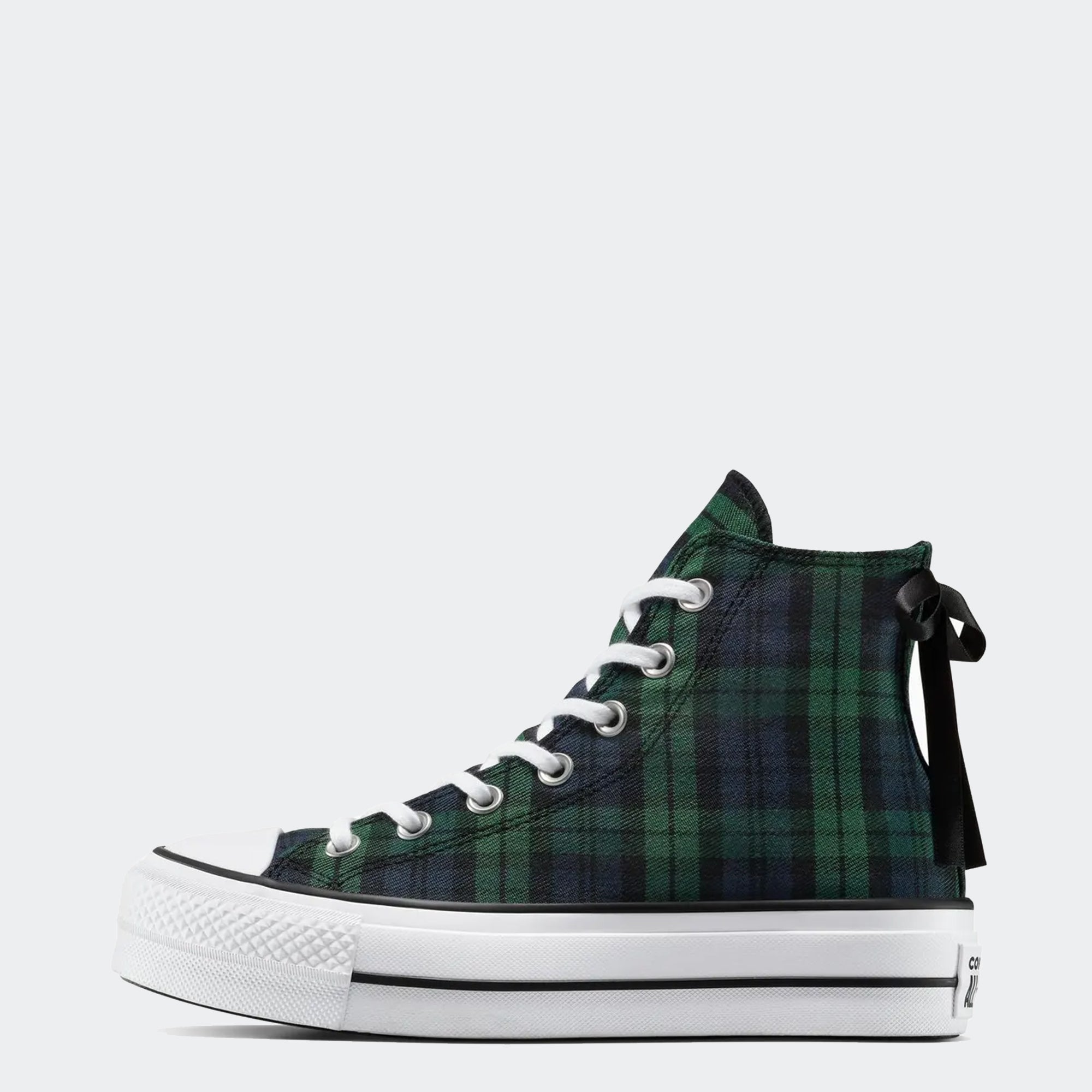 Women's Converse Chuck Taylor All Star Lift Navy Plaid / Black / White