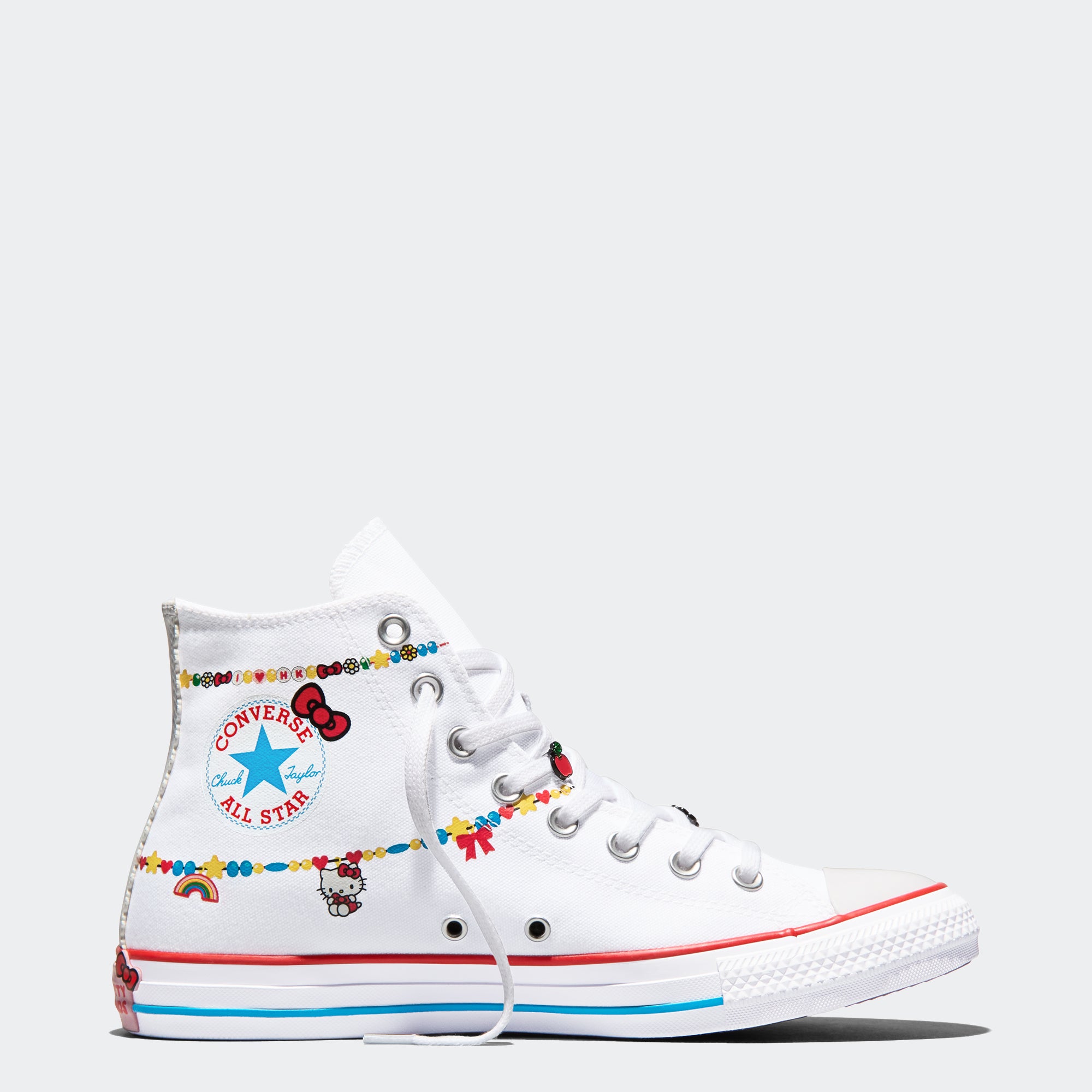 Women's Converse Chuck Taylor All Star x Hello Kitty Hi Shoes White