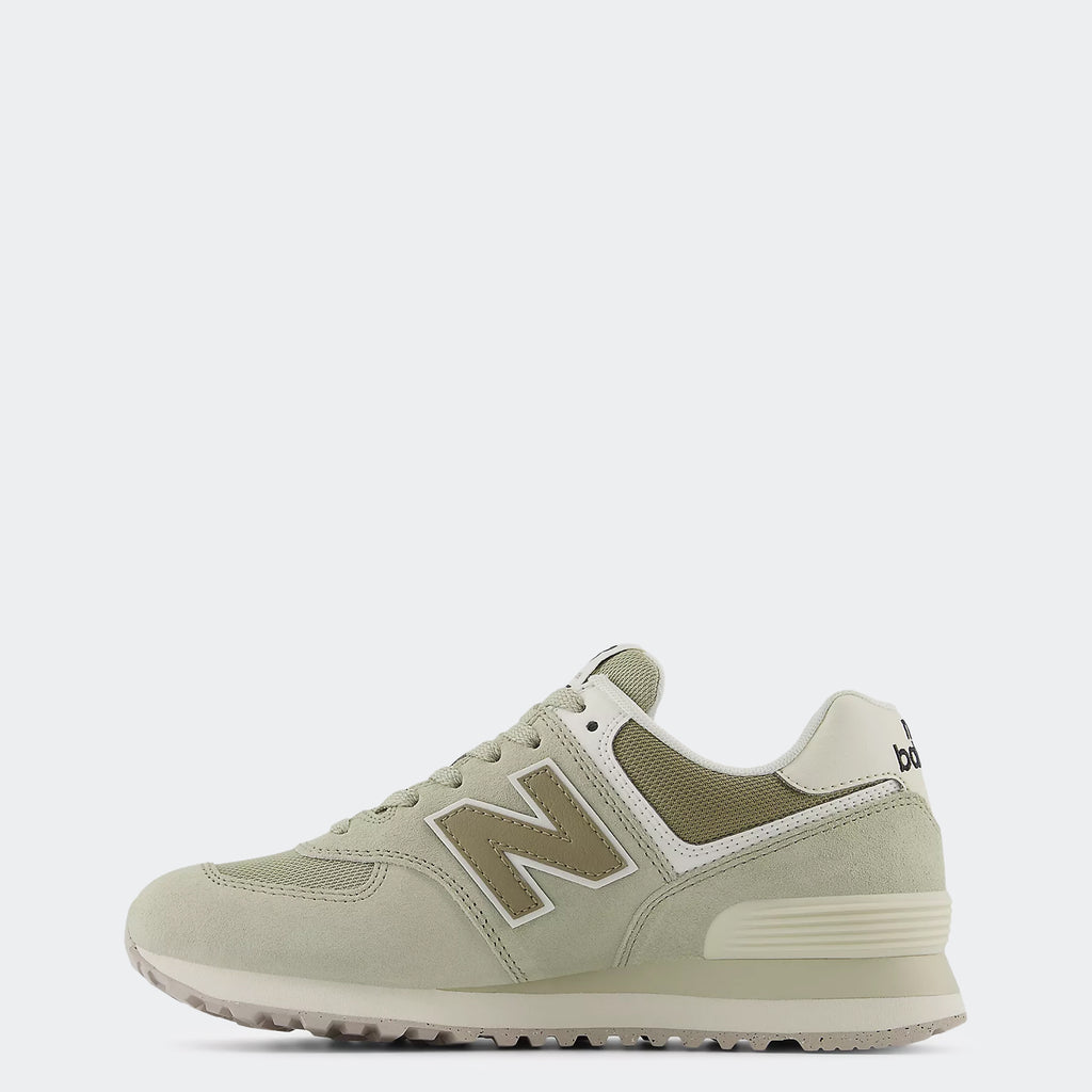 Women's New Balance 574 Shoes Olivine