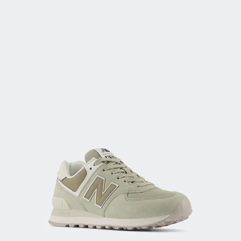 Women's New Balance 574 Shoes Olivine